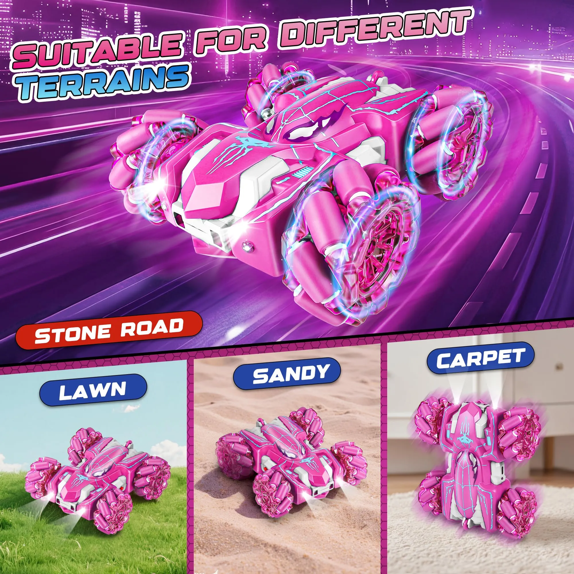 Kssvzz Spider Macchina Telecomandata 2.4GHz Monster Truck - immagine 4