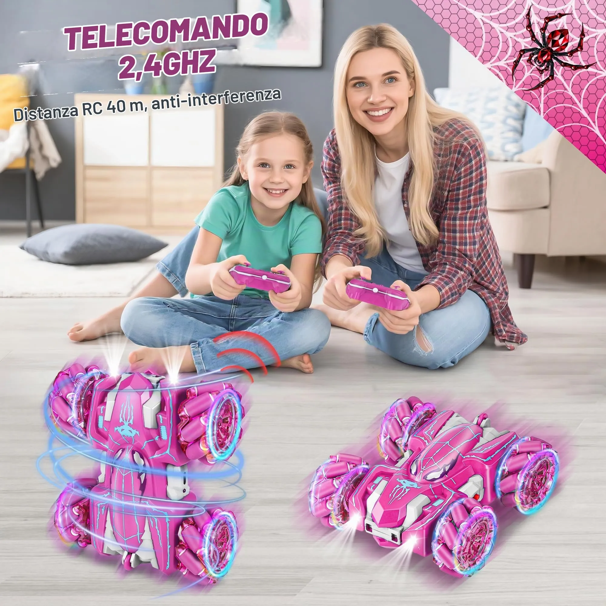 Kssvzz Spider Macchina Telecomandata 2.4GHz Monster Truck - immagine 6