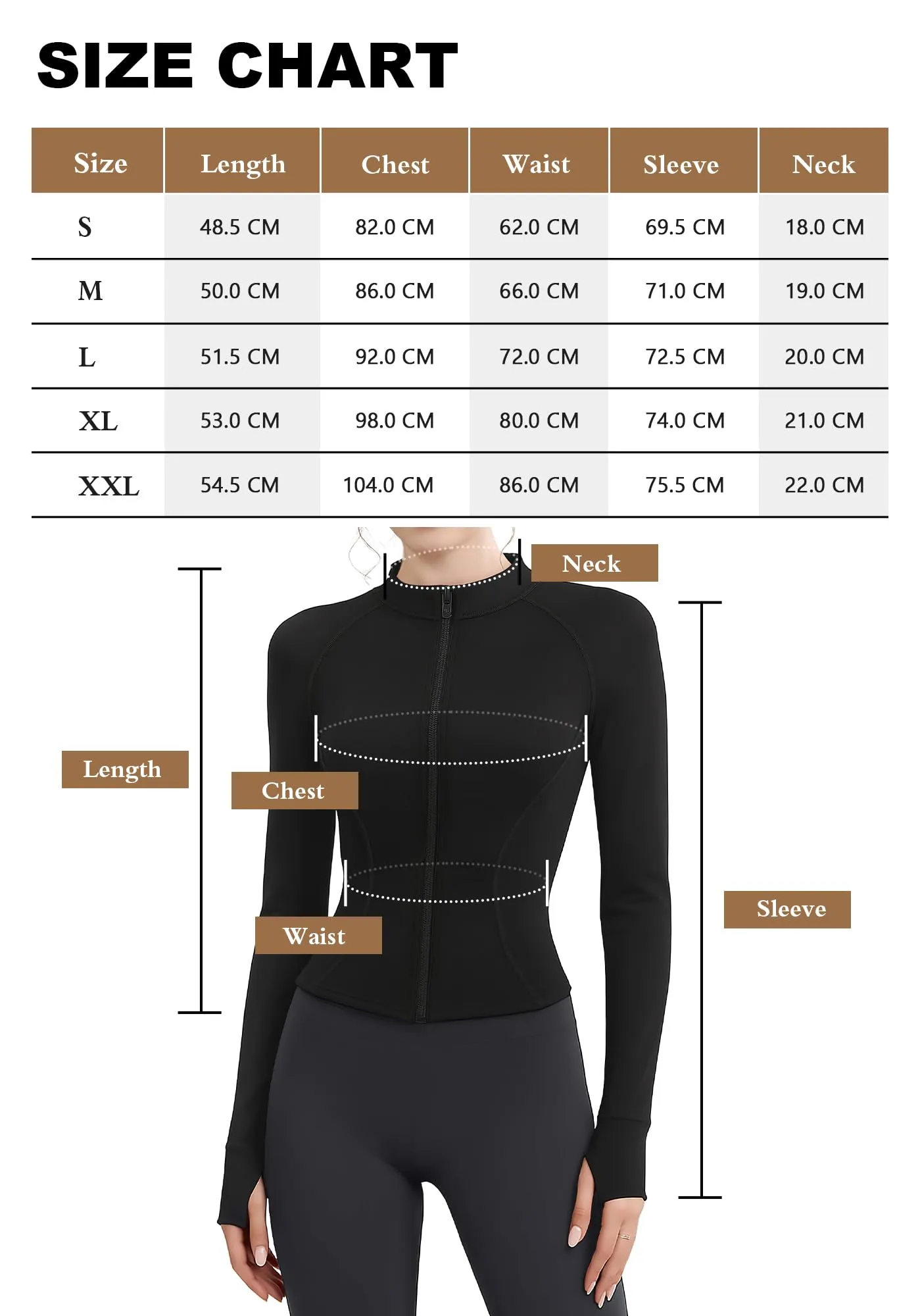 EIISSION Giacca Sportiva Donna con Zip, Top Corto Leggero e Traspirante per Fitness - immagine 6