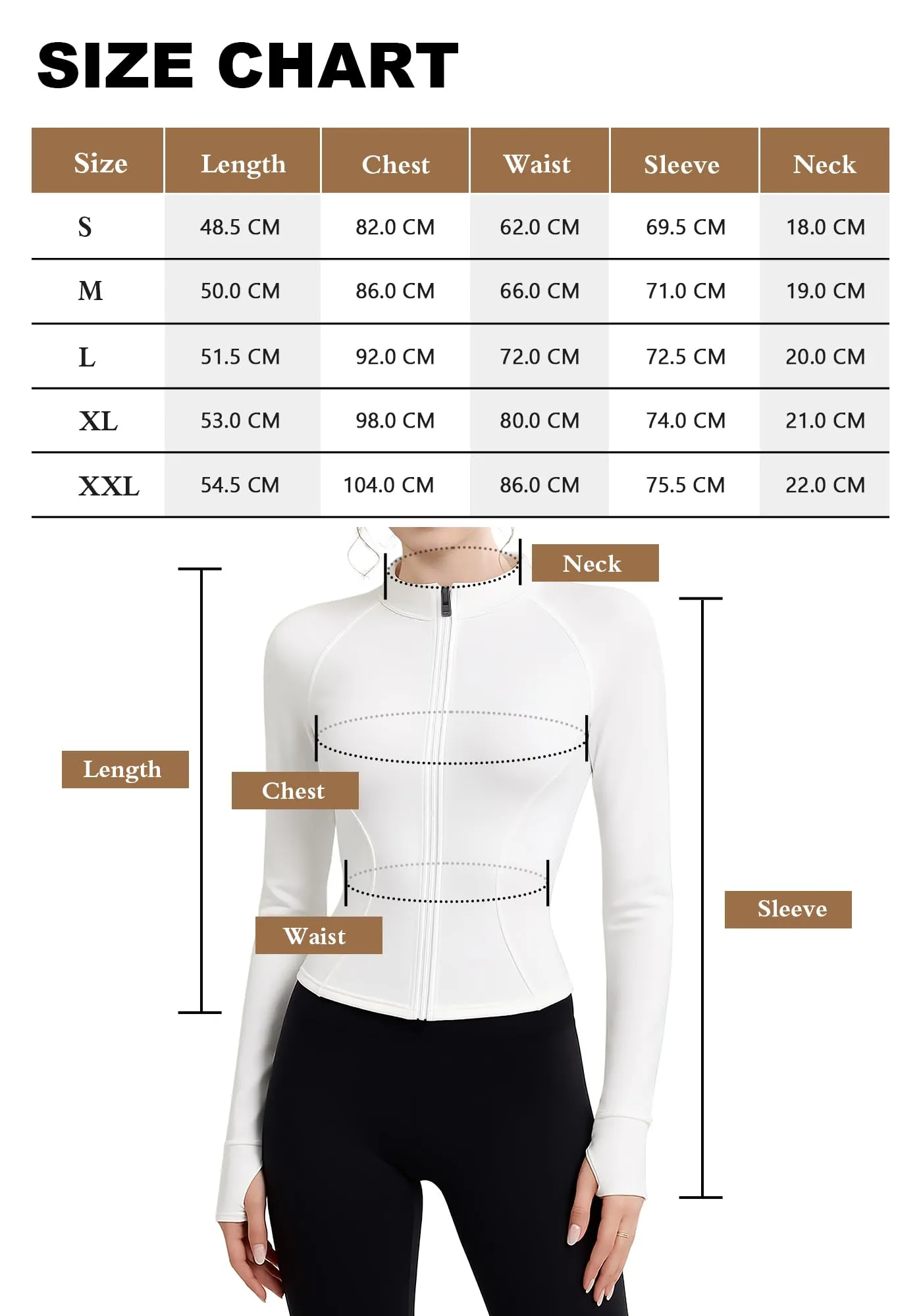 EIISSION Giacca Sportiva Donna con Zip, Top Corto Leggero e Traspirante per Fitness - immagine 6