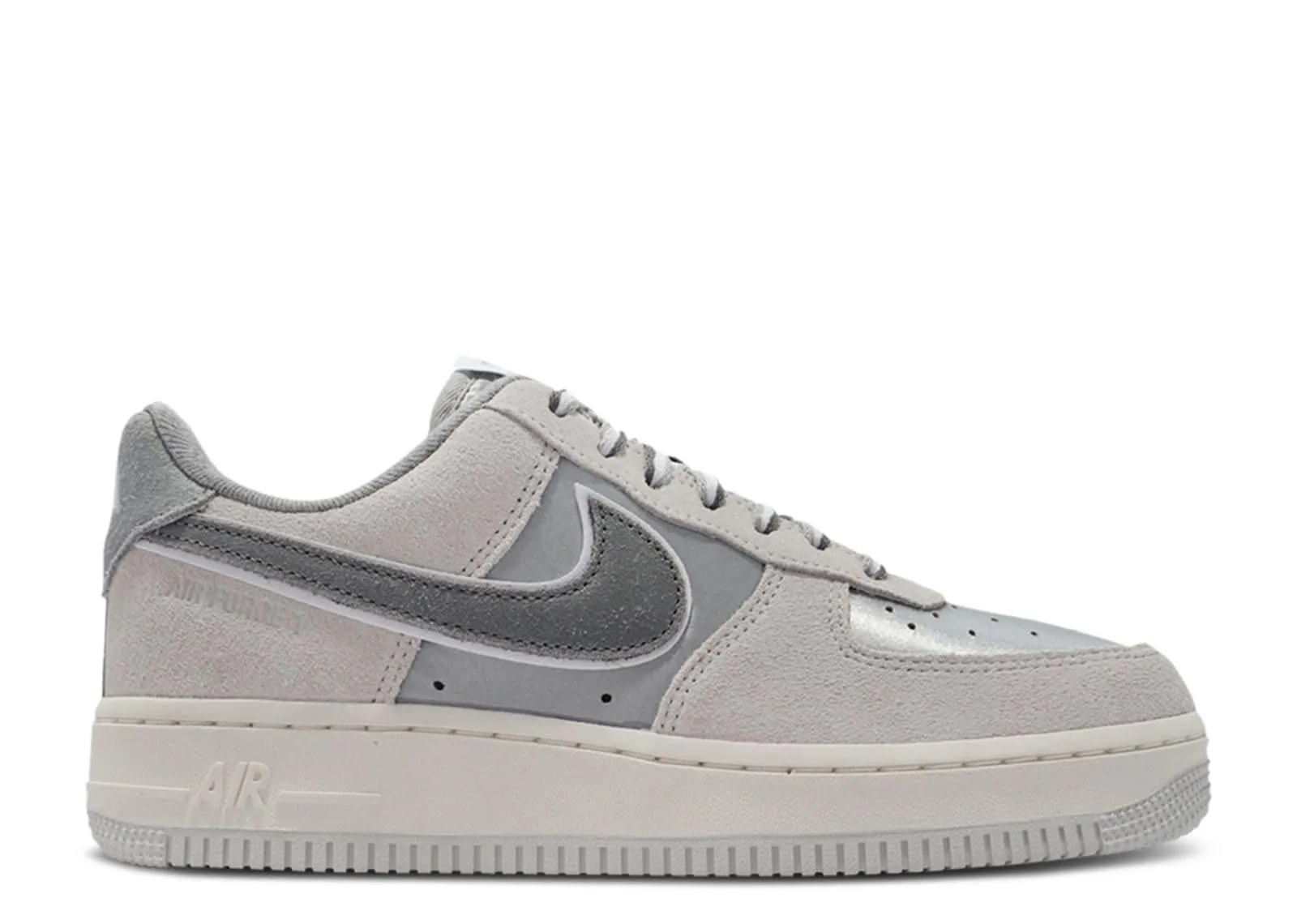 Nike Air Force 1 Scarpe da Donna, Grigio Fumo Chiaro, 36 EU - immagine 1