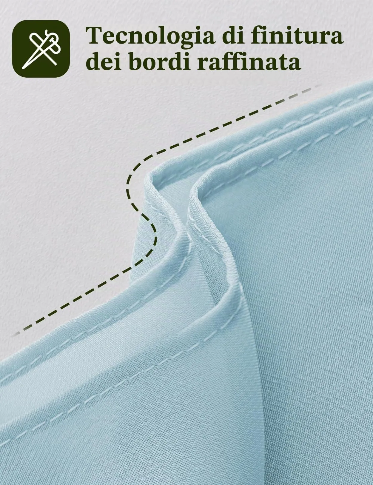BEAUTELICATE Scialle Elegante Donna Poncho Coprispalle in Chiffon, Azzurro - immagine 6