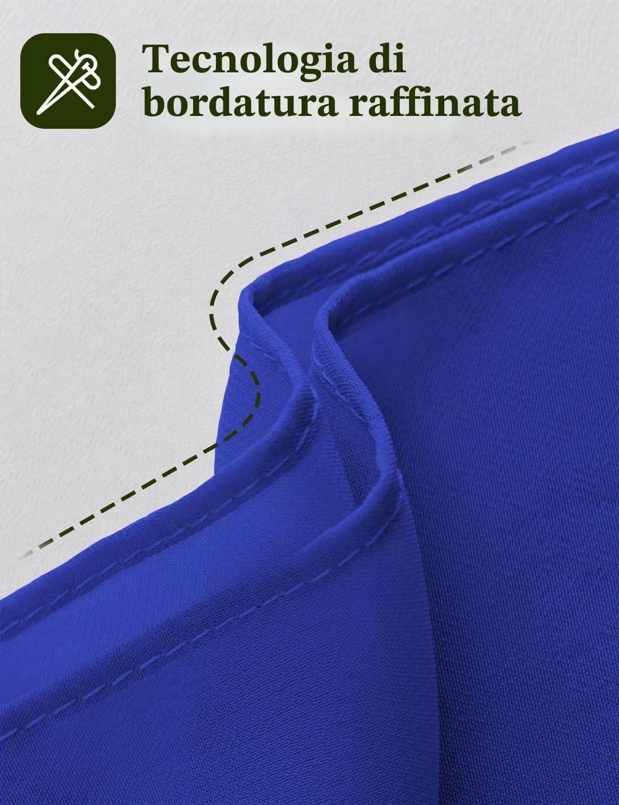 BEAUTELICATE Scialle Elegante Donna Poncho Coprispalle in Chiffon, Blu Reale - immagine 6