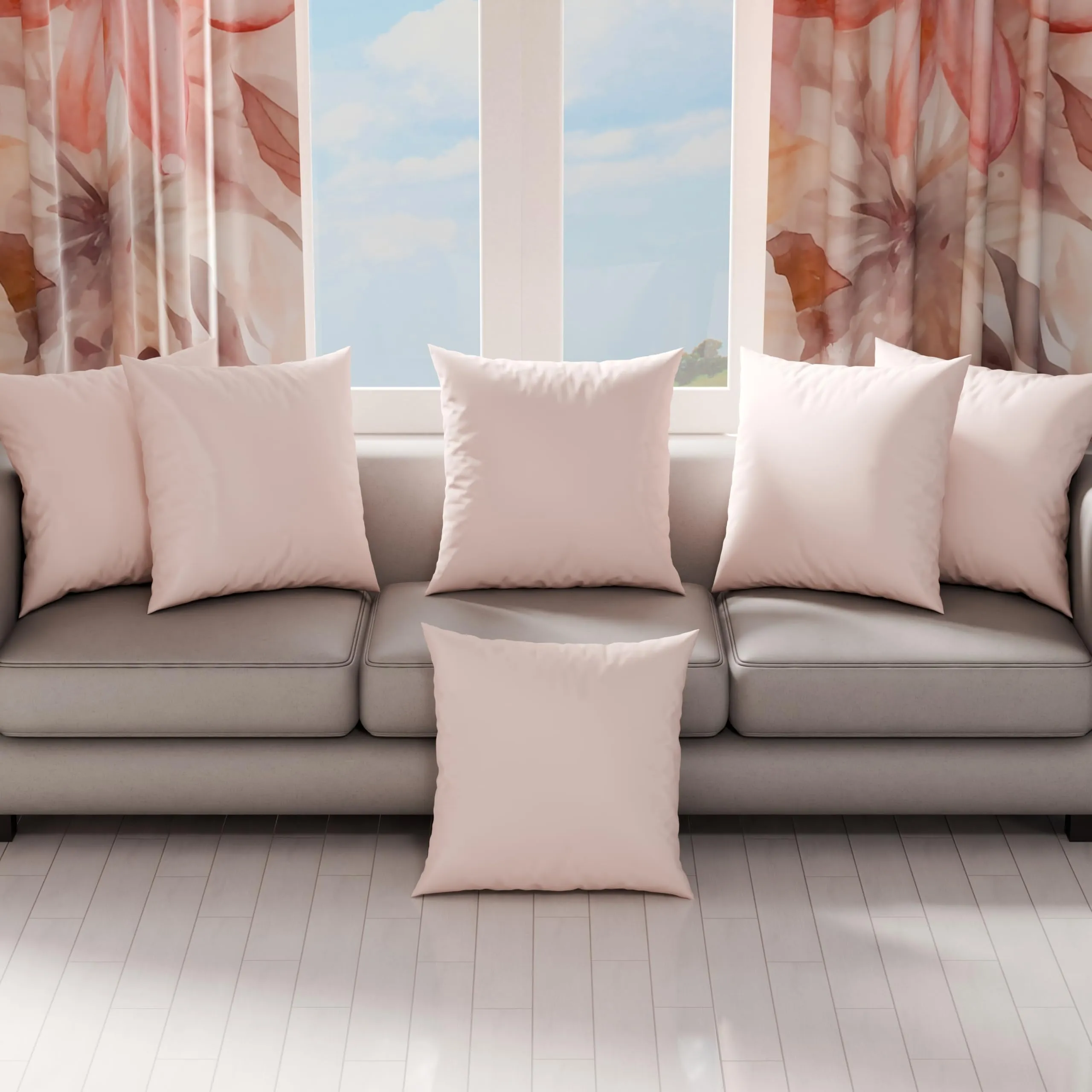 PETTI Artigiani Italiani Coppia di Federe Cuscino 80x80 cm in Microfibra, Rosa, Set di 2 - immagine 3