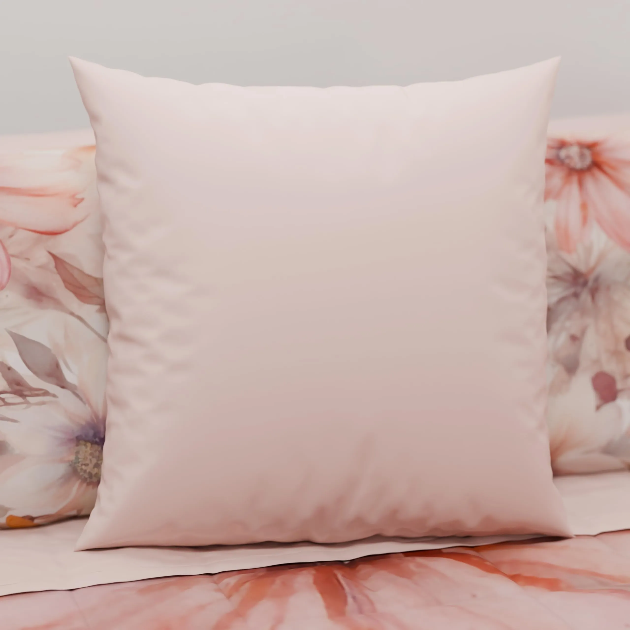 PETTI Artigiani Italiani Coppia di Federe Cuscino in Microfibra 35x35 cm, Rosa, Set di 2 - immagine 2
