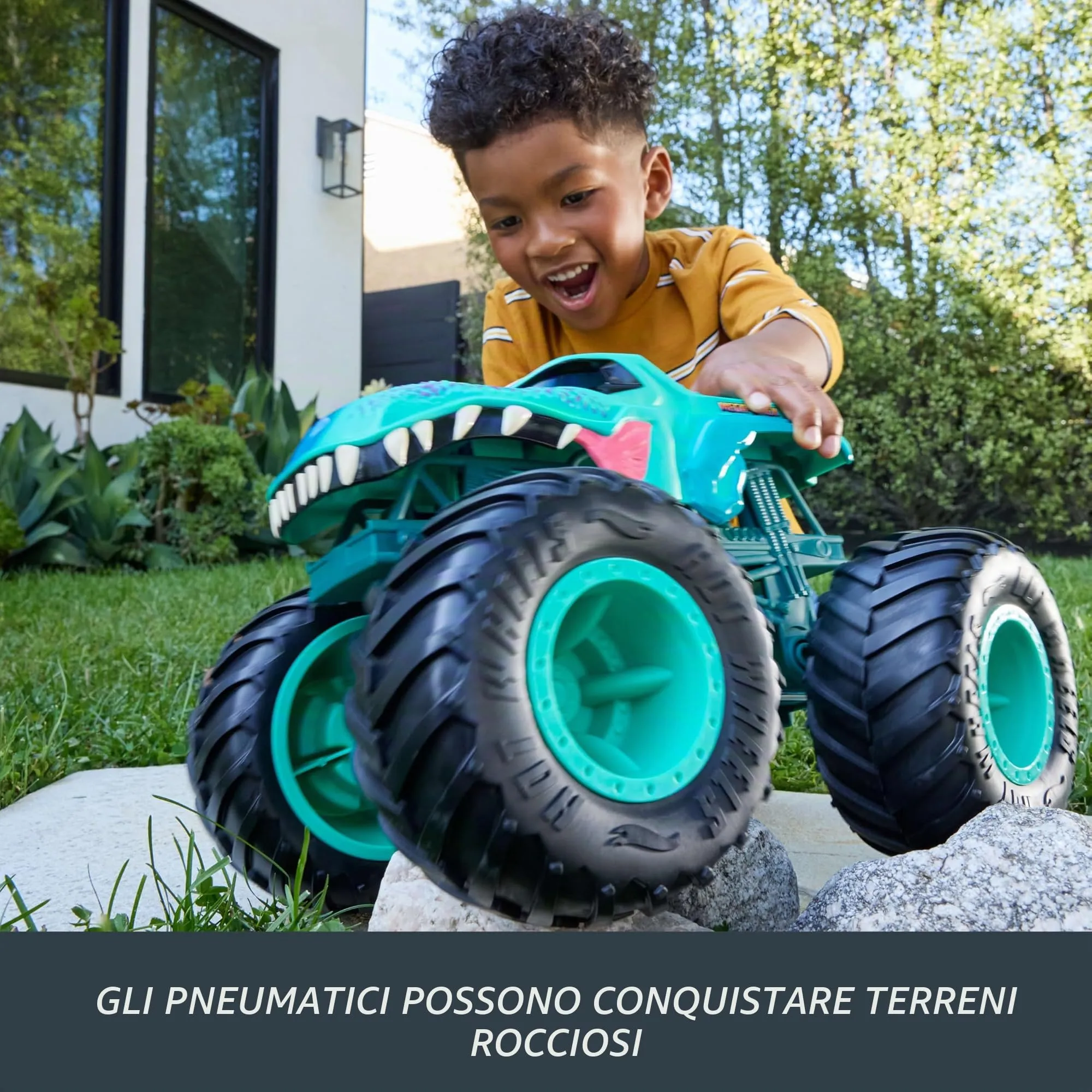 Hot Wheels Monster Trucks Colossal Mega-Wrex - immagine 2