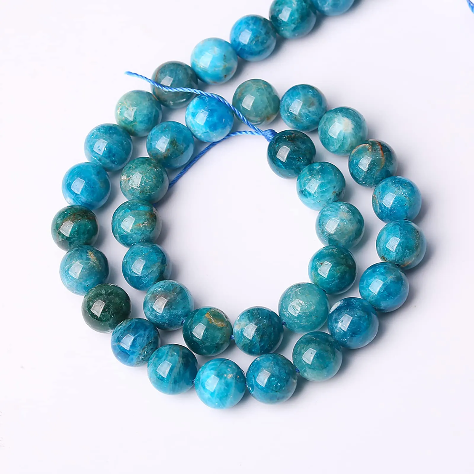 ZXYMLZI 60 Perline in Apatite Blu Naturale 6 mm, 38,1 cm - immagine 5