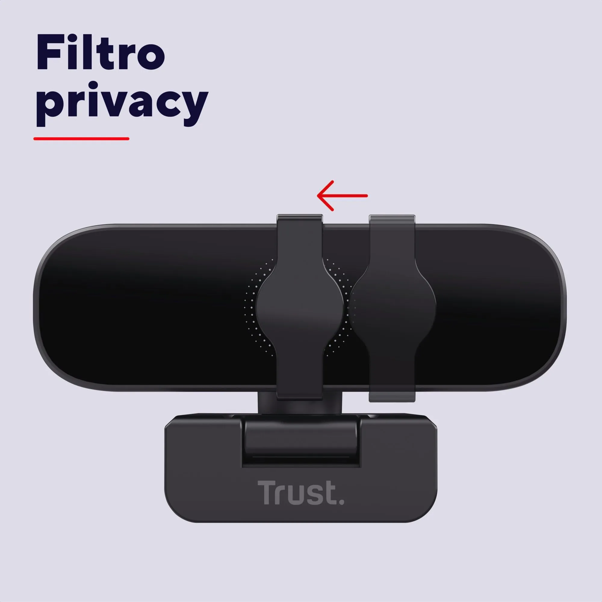 Trust Oran Full HD 1080p Webcam con Microfono e Filtro Privacy - immagine 4
