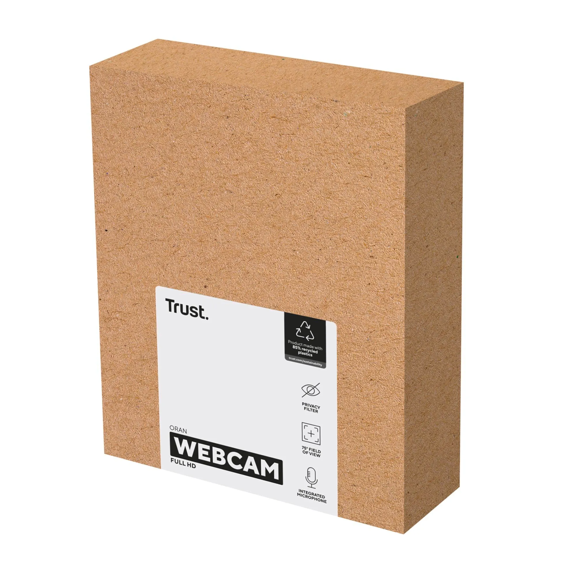 Trust Oran Full HD 1080p Webcam con Microfono e Filtro Privacy - immagine 12