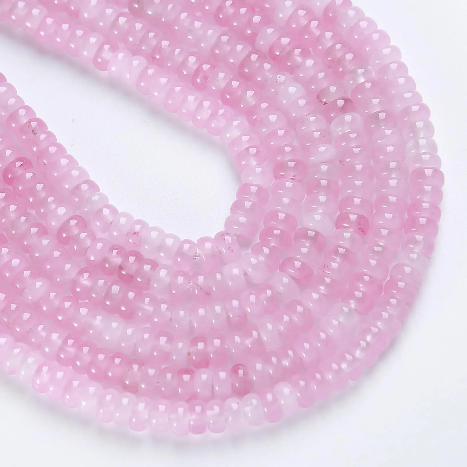 ZXYMLZI 150 Perline in Ametista Naturale Color Lavanda, 2 x 4 mm - immagine 3