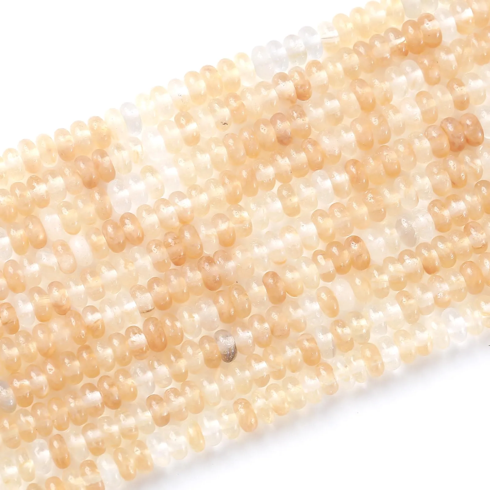 ZXYMLZI 150 Perline in Giada Tea Watermelon, 2x4 mm, Distanziatori per Gioielli Fai da Te - immagine 4