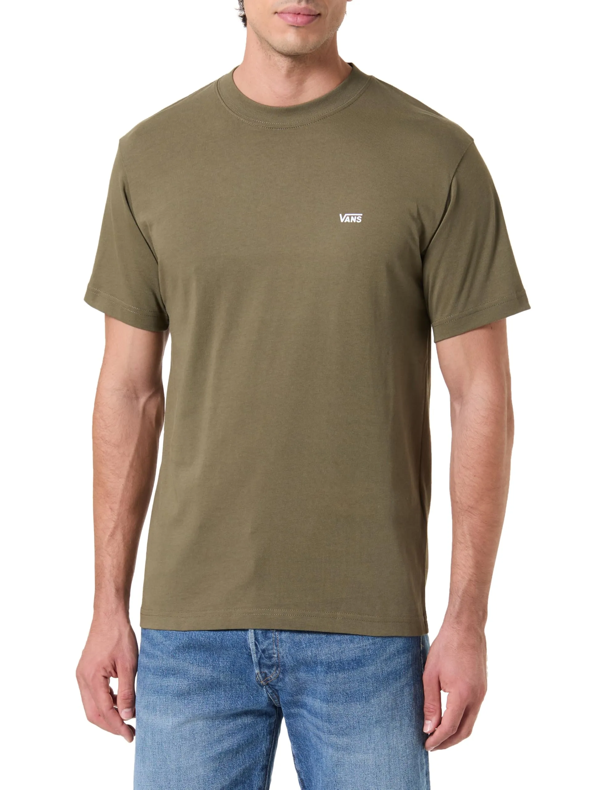 Vans Sinistra Petto SS, Mossy Olive - immagine 1