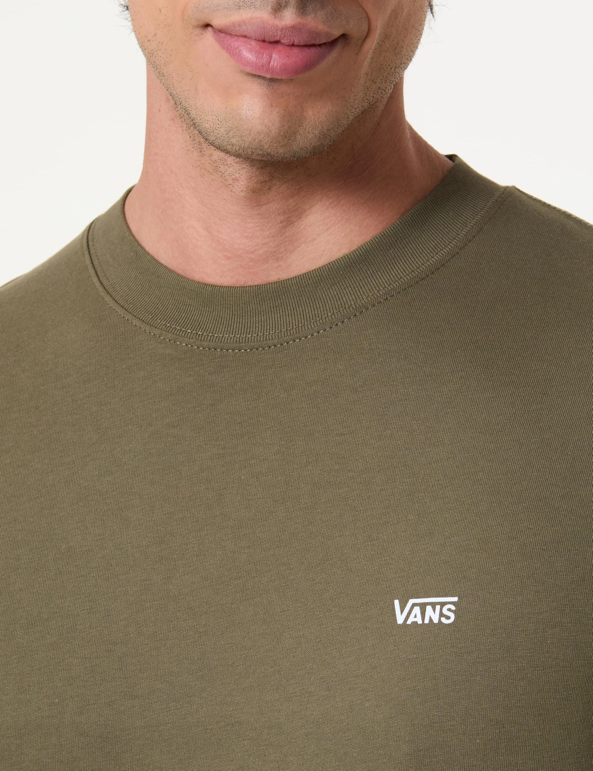 Vans Sinistra Petto SS, Mossy Olive - immagine 2