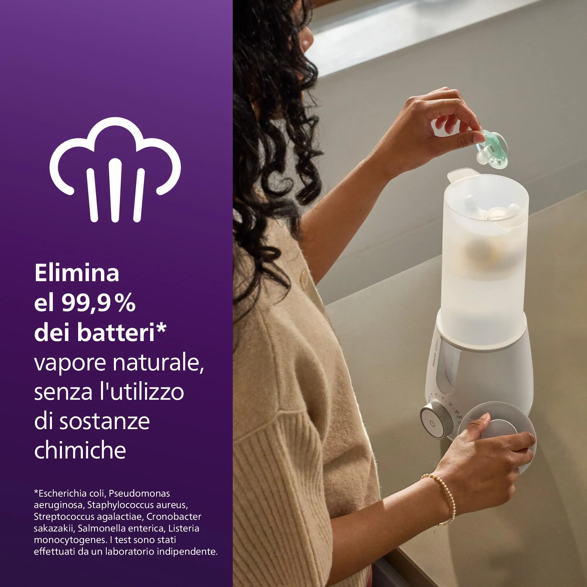 Philips Avent Premium 2-in-1 Scaldabiberon e Sterilizzatore SCF359/00 - immagine 3