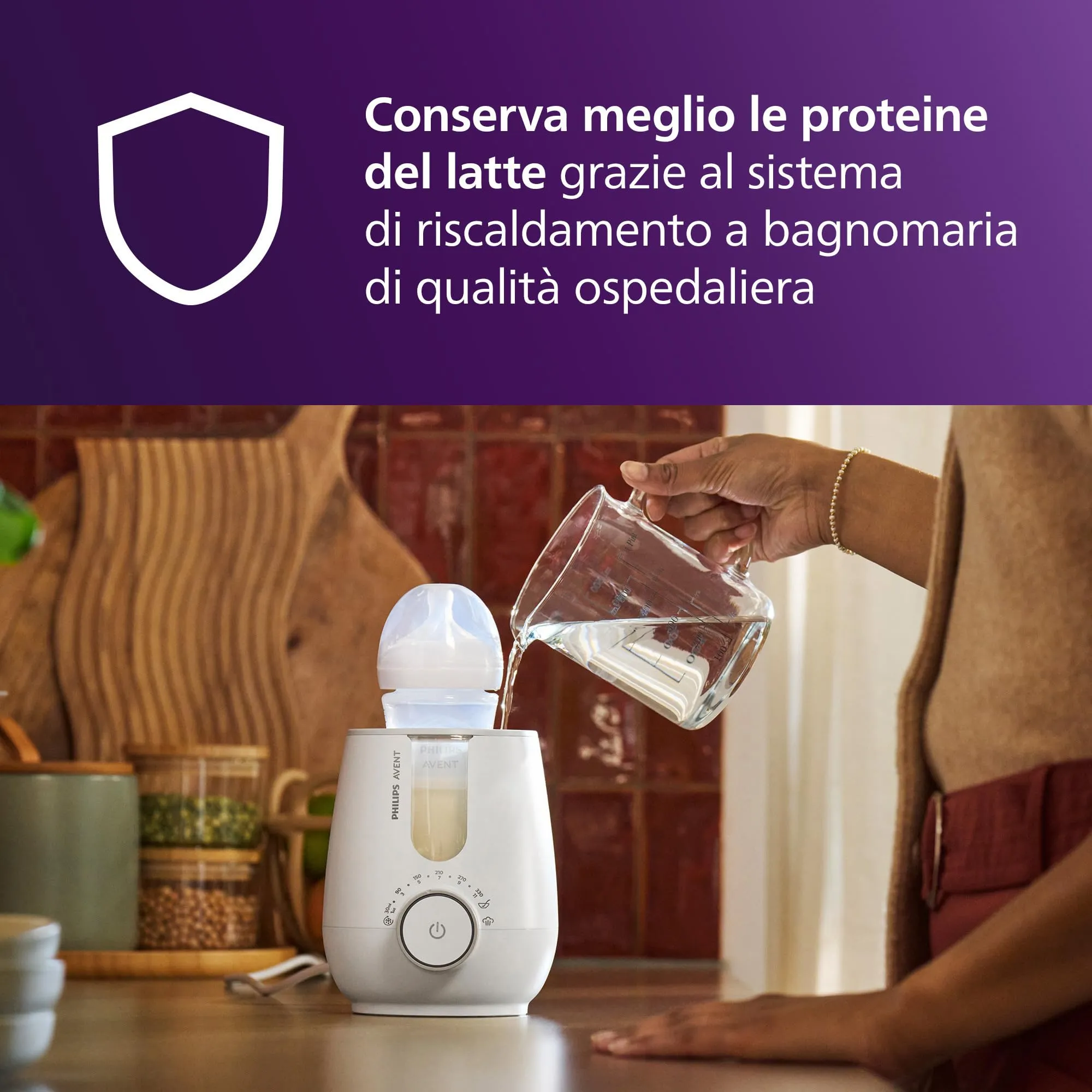 Philips Avent Premium 2-in-1 Scaldabiberon e Sterilizzatore SCF359/00 - immagine 4