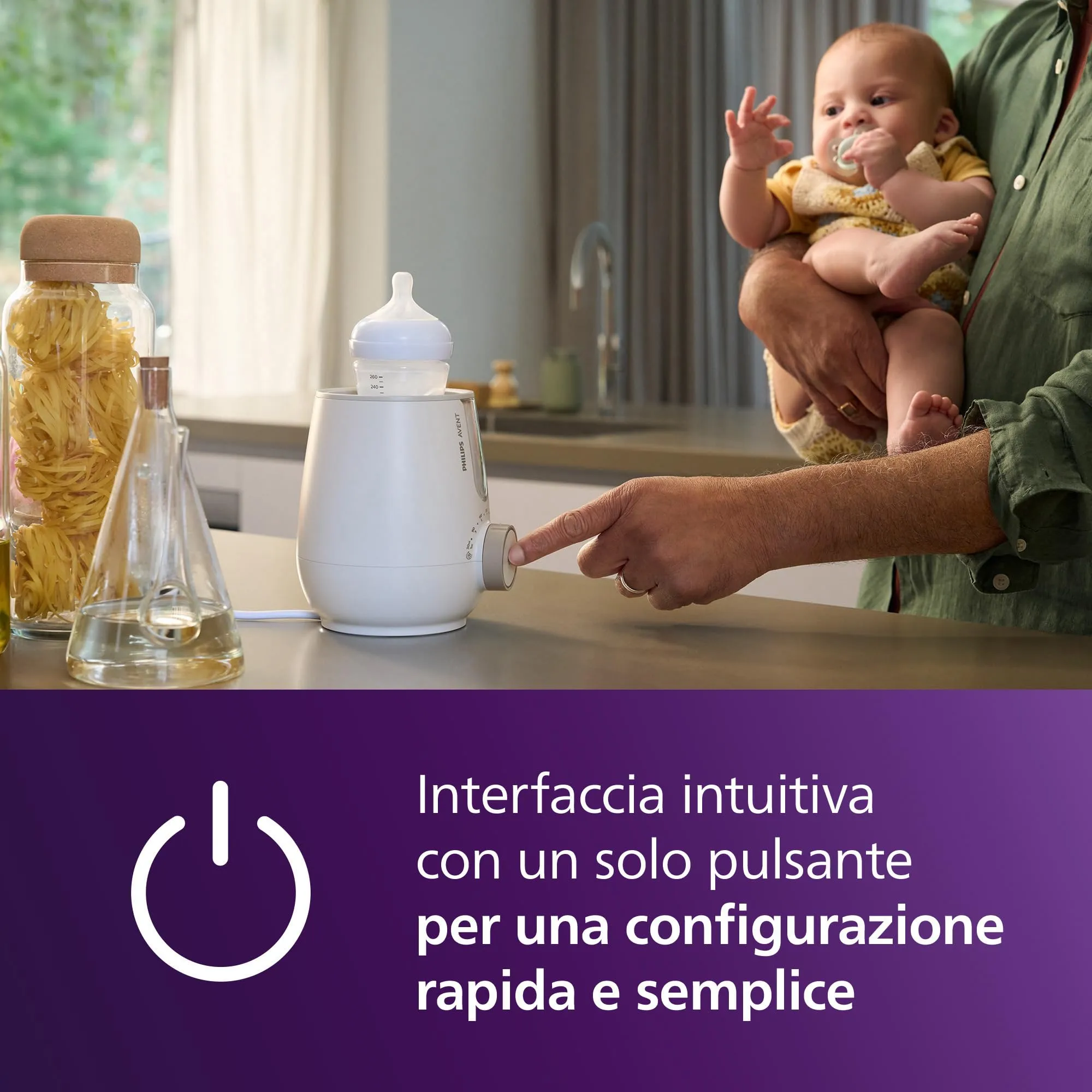 Philips Avent Premium 2-in-1 Scaldabiberon e Sterilizzatore SCF359/00 - immagine 7