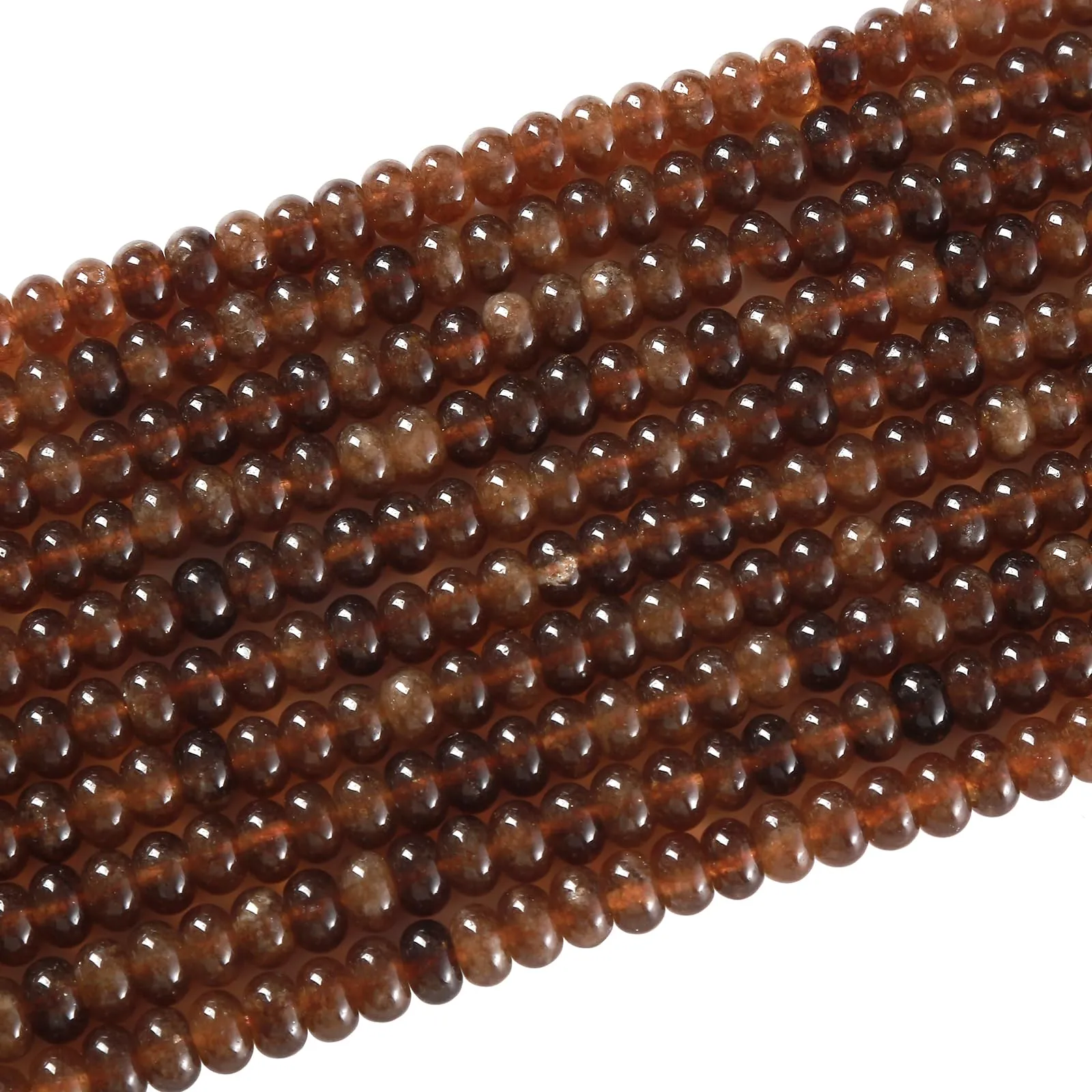 ZXYMLZI Perline in Tormalina Dorata, 5 x 8 mm, 76 Pezzi - immagine 4