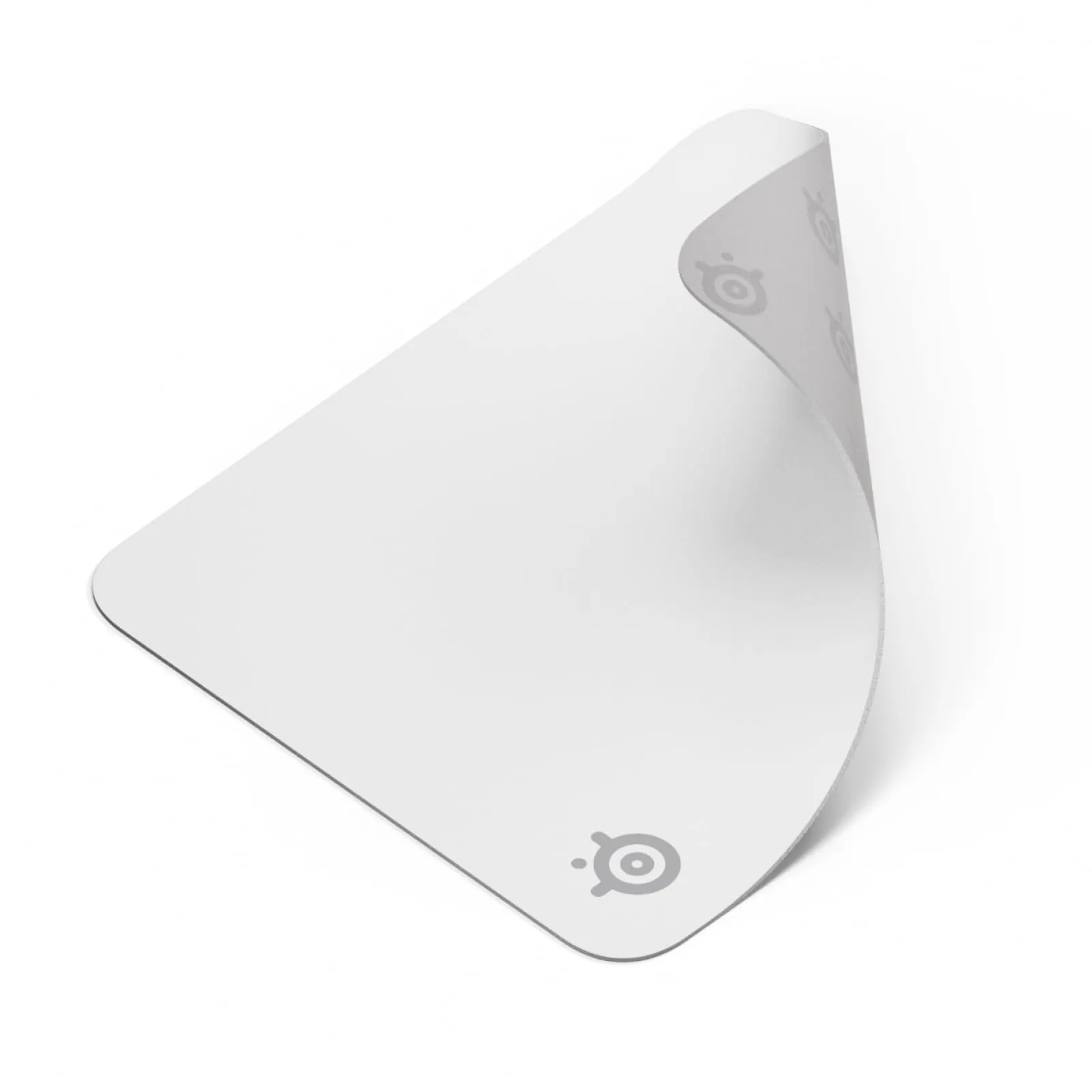 SteelSeries QcK Cloth Gaming Mouse Pad, Medium, White - immagine 1