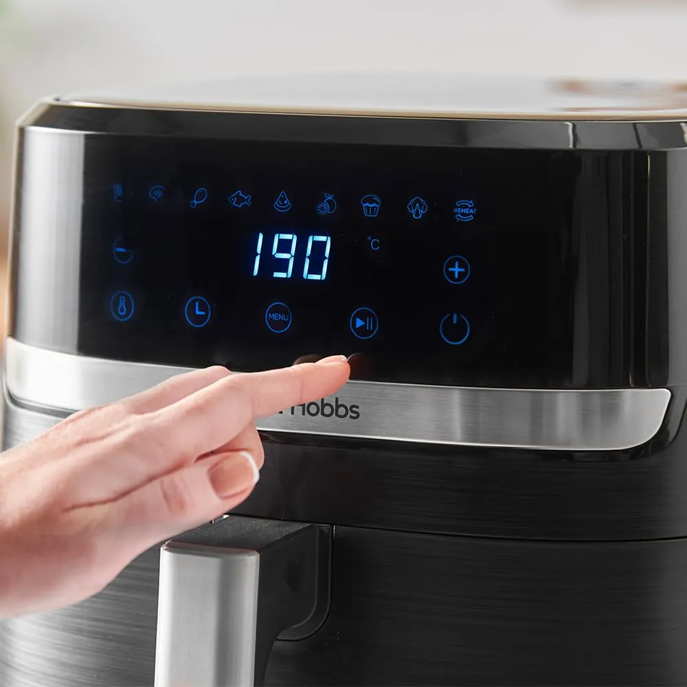 Russell Hobbs Friggitrice ad Aria, 5,5 L, 9 Funzioni, Nero - immagine 4