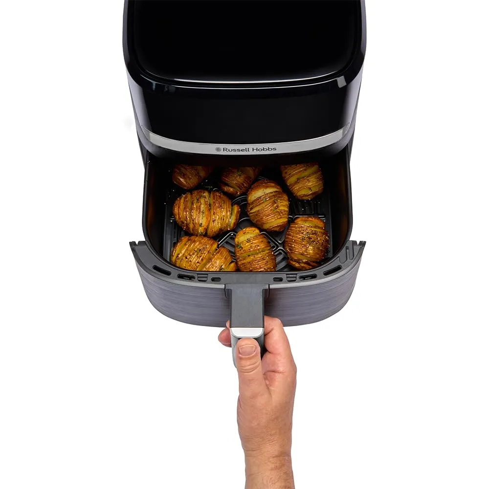 Russell Hobbs Friggitrice ad Aria, 5,5 L, 9 Funzioni, Nero - immagine 7