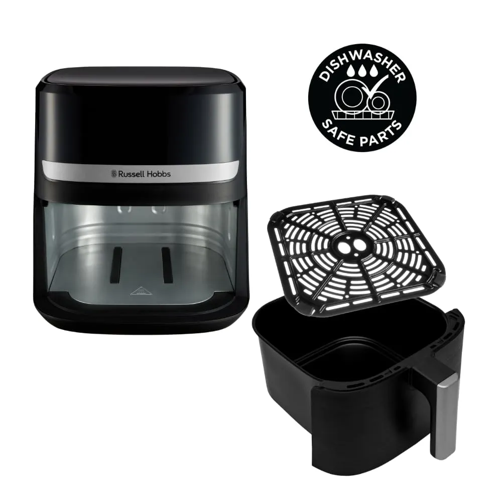Russell Hobbs Friggitrice ad Aria, 5,5 L, 9 Funzioni, Nero - immagine 8