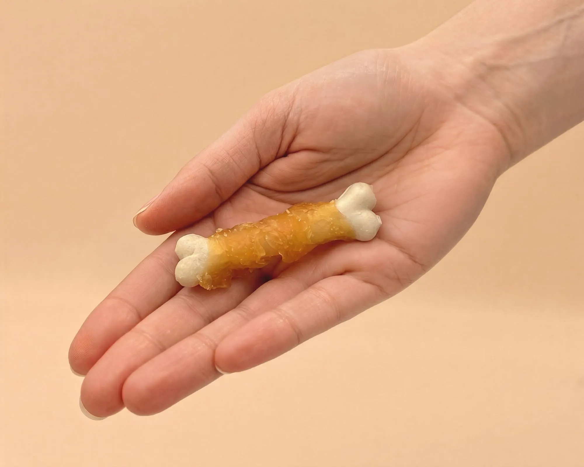 MERSJO Snack per cani con pollo e calcio, 2 x 500 g - immagine 5