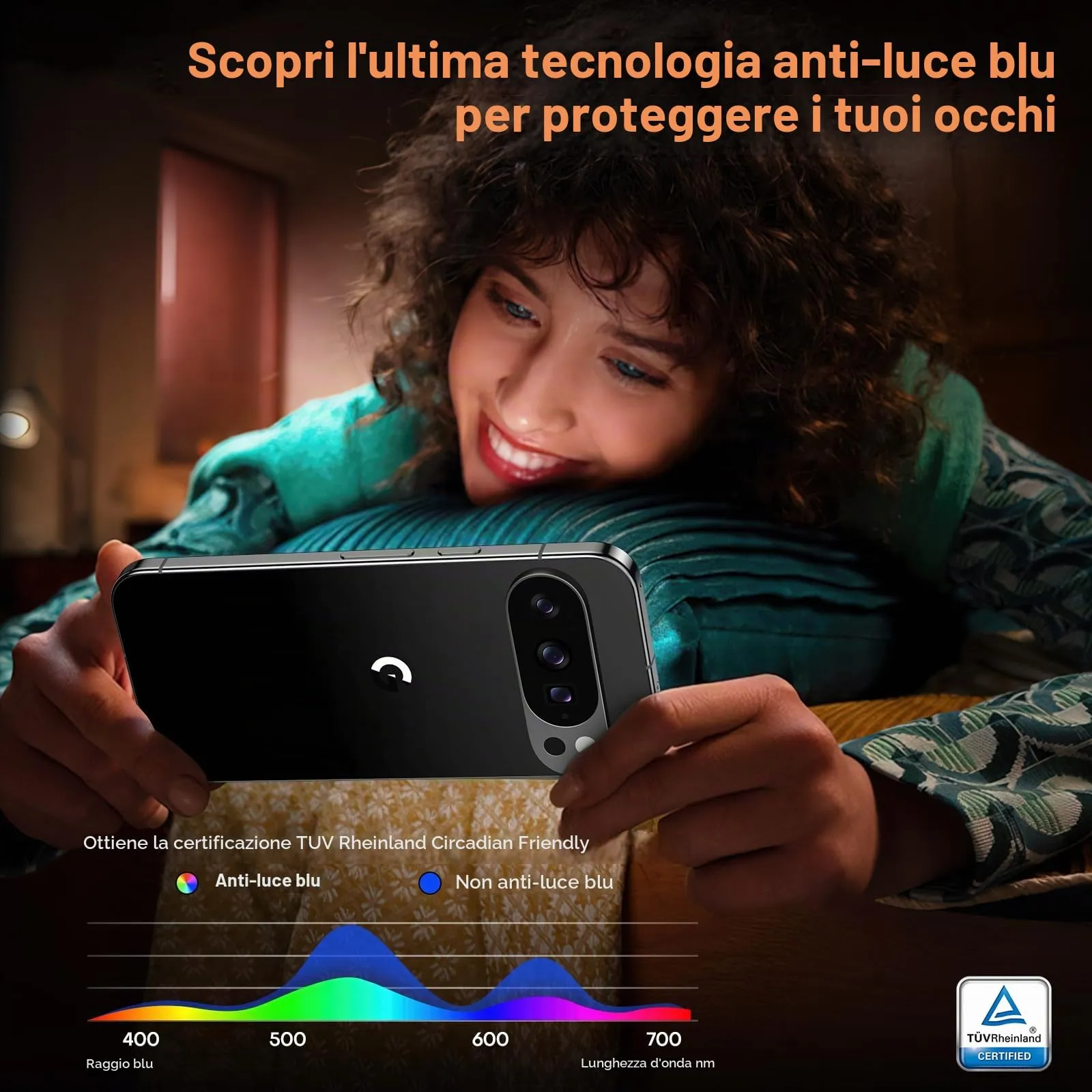 TOCOL Pellicola Protettiva in Vetro Temperato 9H per Google Pixel 10 Pro XL, 2 Pezzi - immagine 7