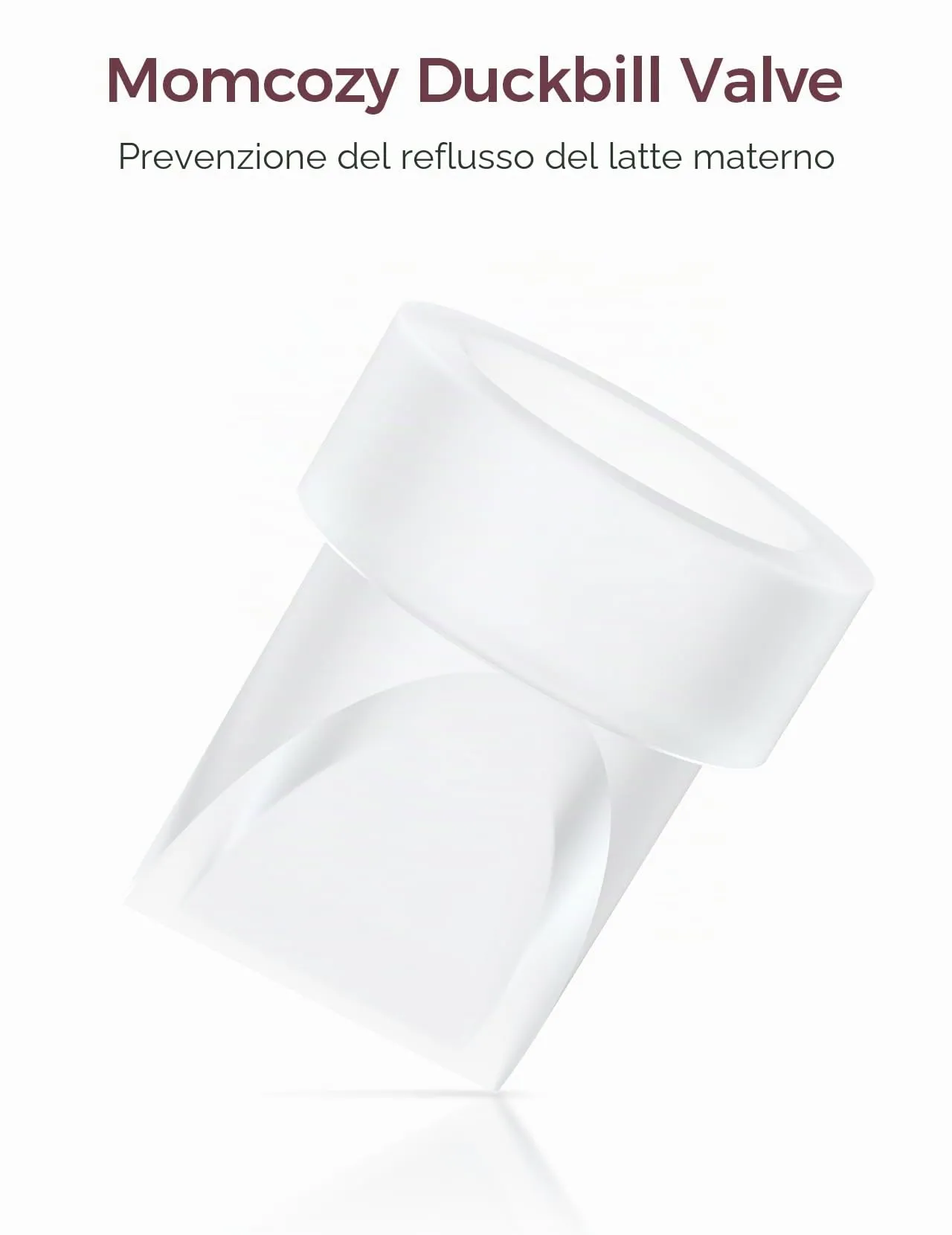 Momcozy Valvole a becco d'anatra M5, confezione da 4, parti di ricambio per tiralatte M5 - immagine 4
