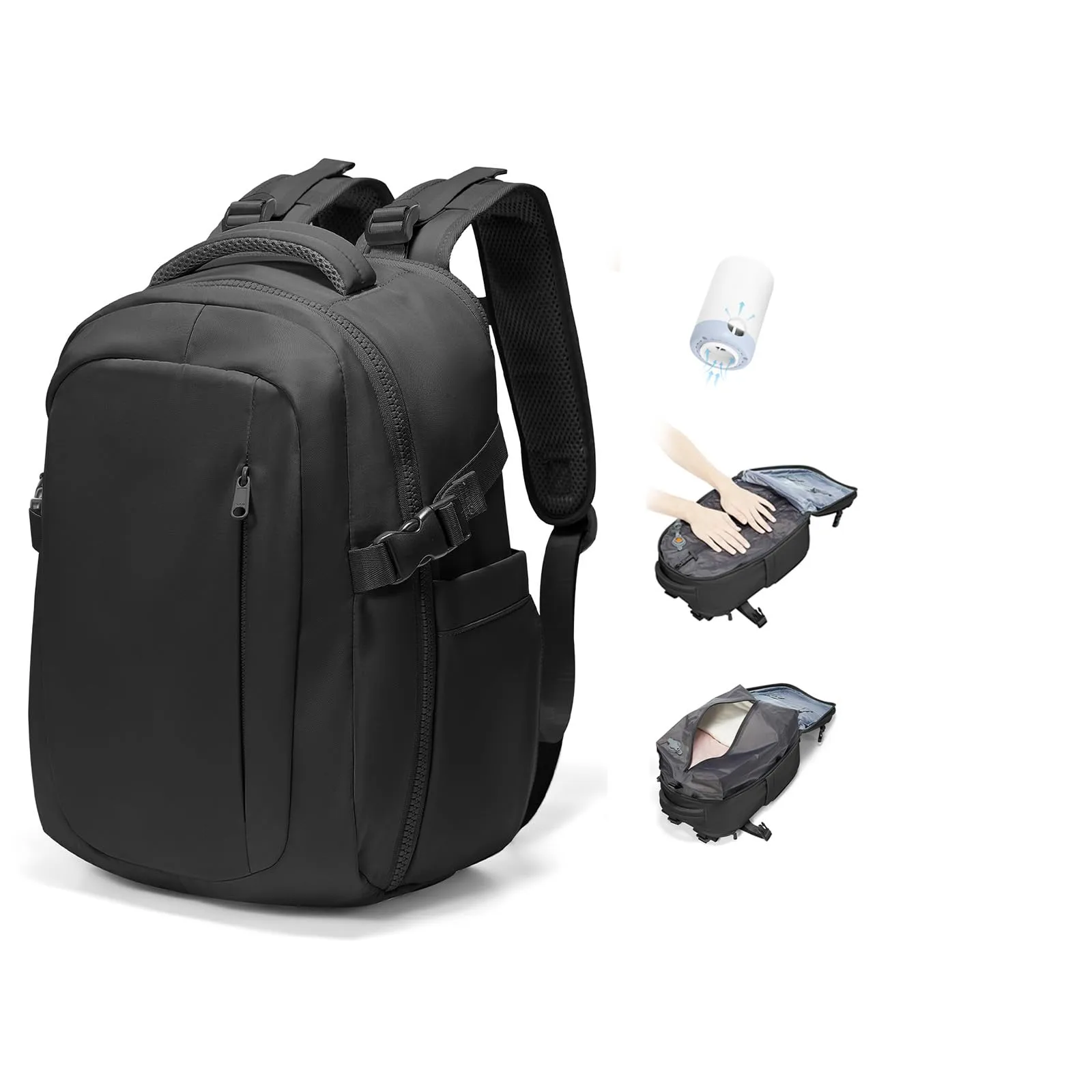 BJLFS Zaino da Viaggio Ryanair 40x30x20 Sottovuoto con Pompa - immagine 1