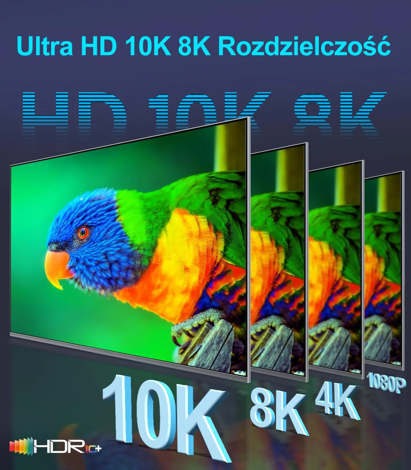 Sniokco Cavo HDMI 2.1 Certificato 48Gbps 8K 4K 2.5 Metri - immagine 6