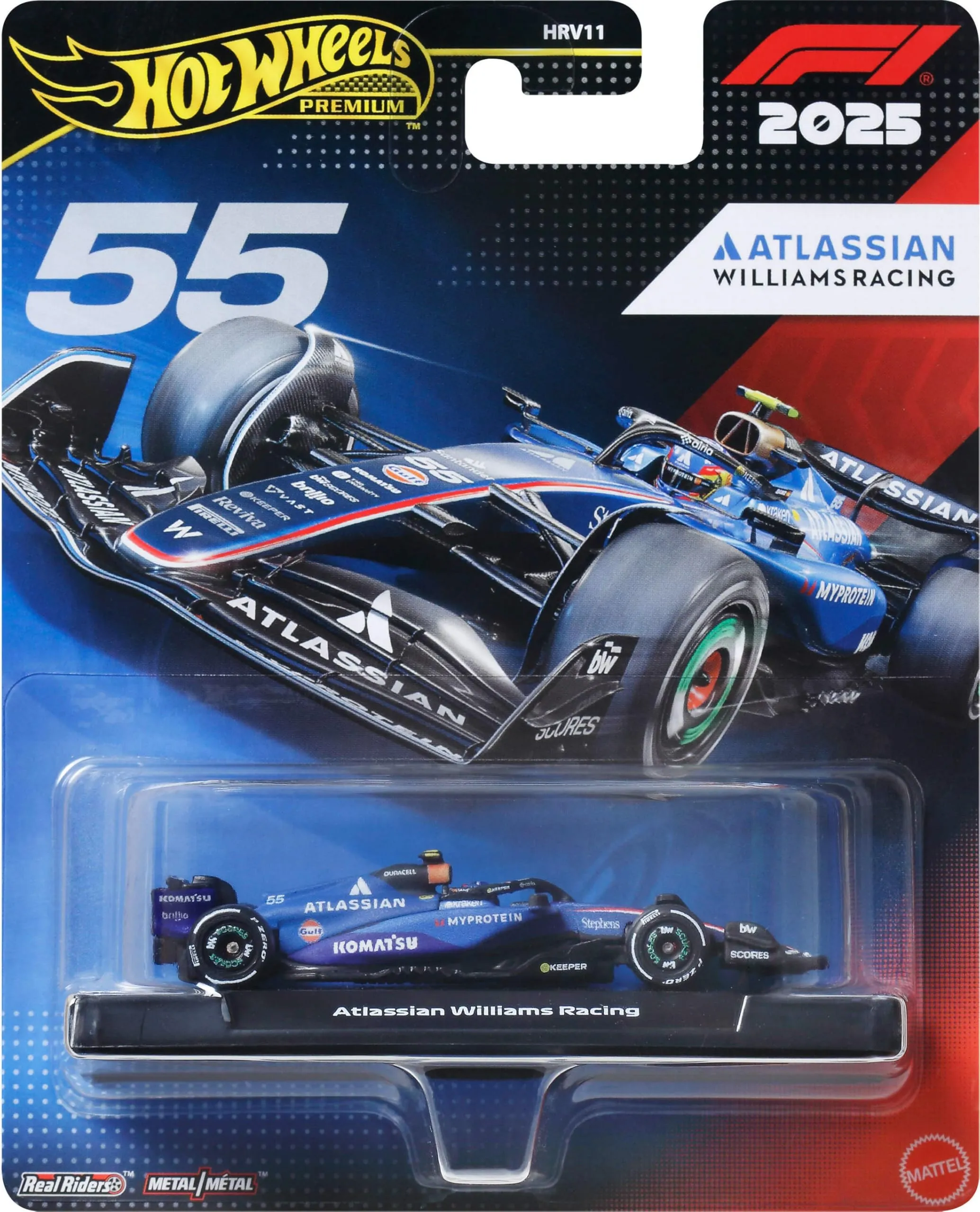 Hot Wheels Premium Formula 1 Carlos Sainz 1:64 Scale - immagine 6