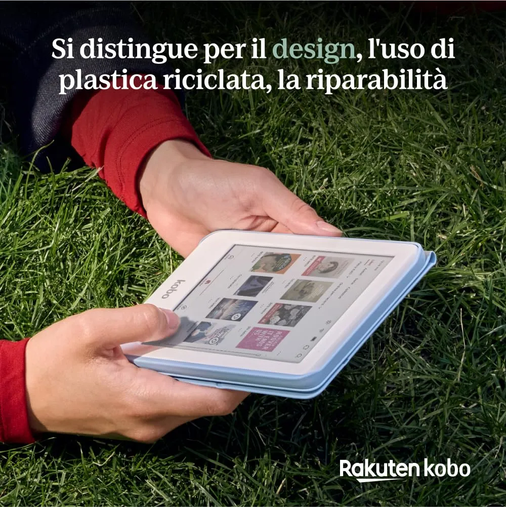 Kobo Clara Colour eReader - E Ink Kaleido 3 6” - Bianco - immagine 5
