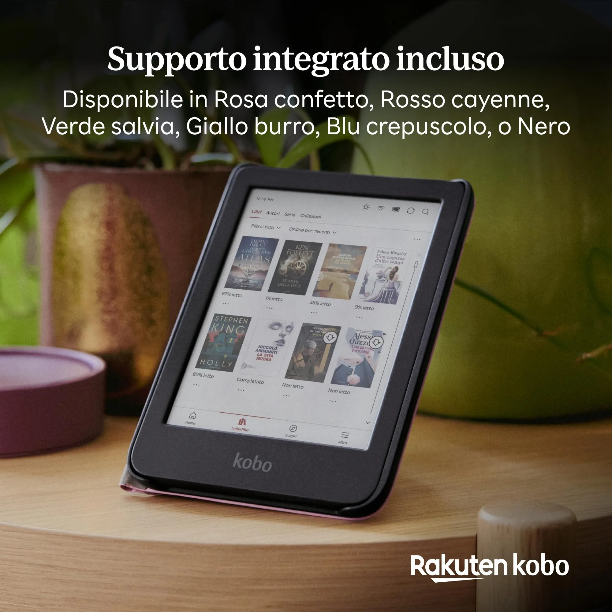 Kobo Clara Colour eReader - E Ink Kaleido 3 6” - Bianco - immagine 9