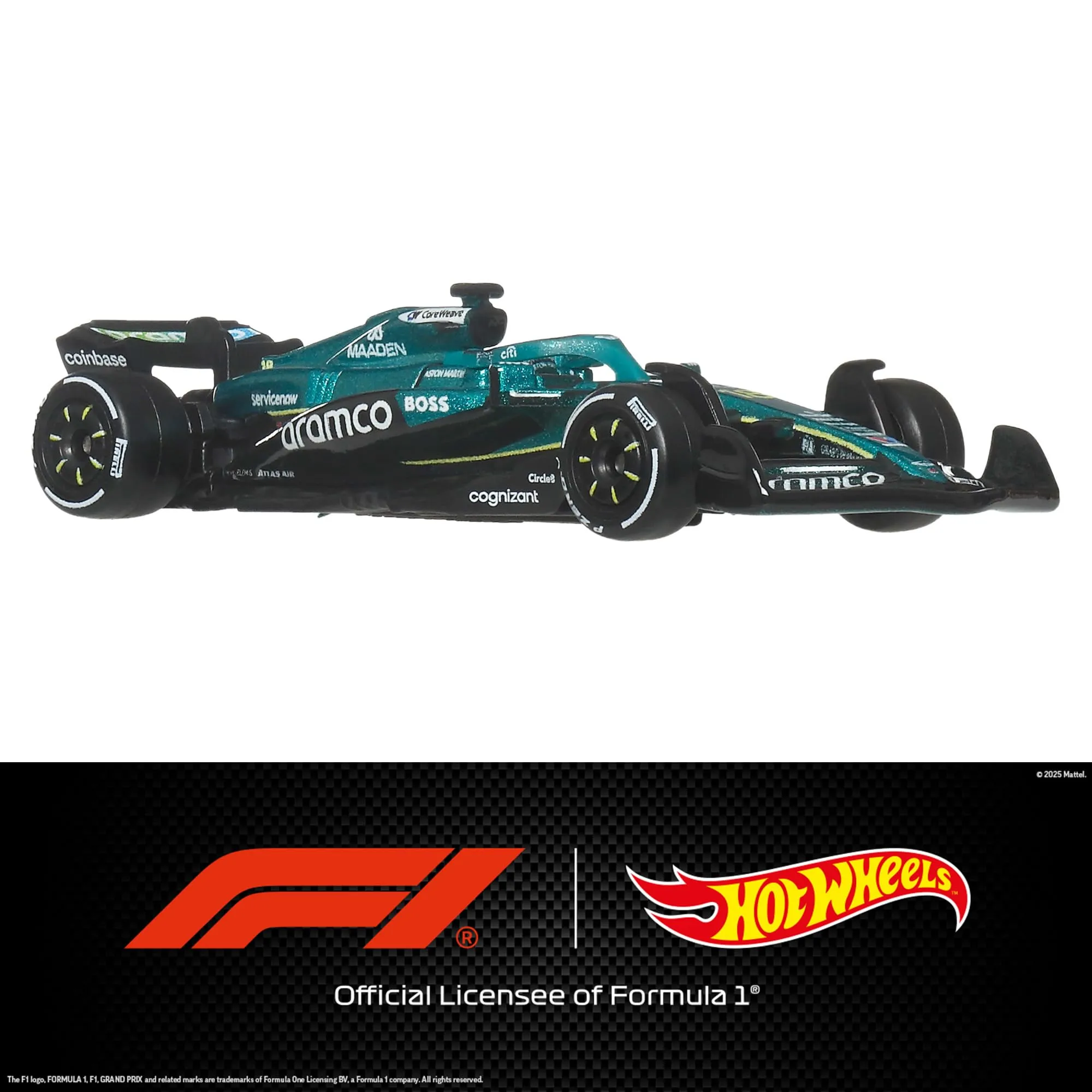 Hot Wheels Premium Auto Team Aston Martin Aramco Formula 1 1:64 - immagine 5