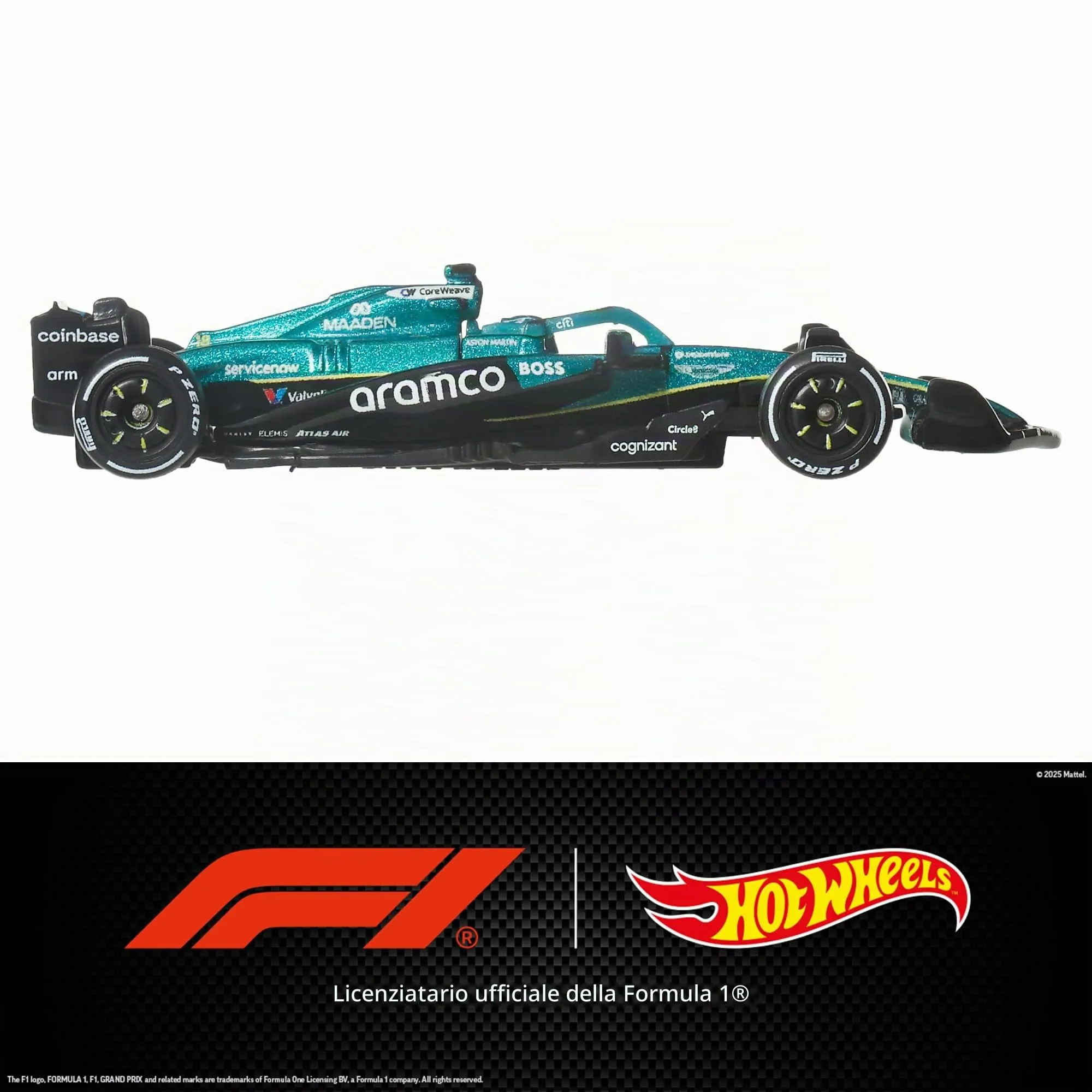 Hot Wheels Premium Auto Team Aston Martin Aramco Formula 1 1:64 - immagine 6