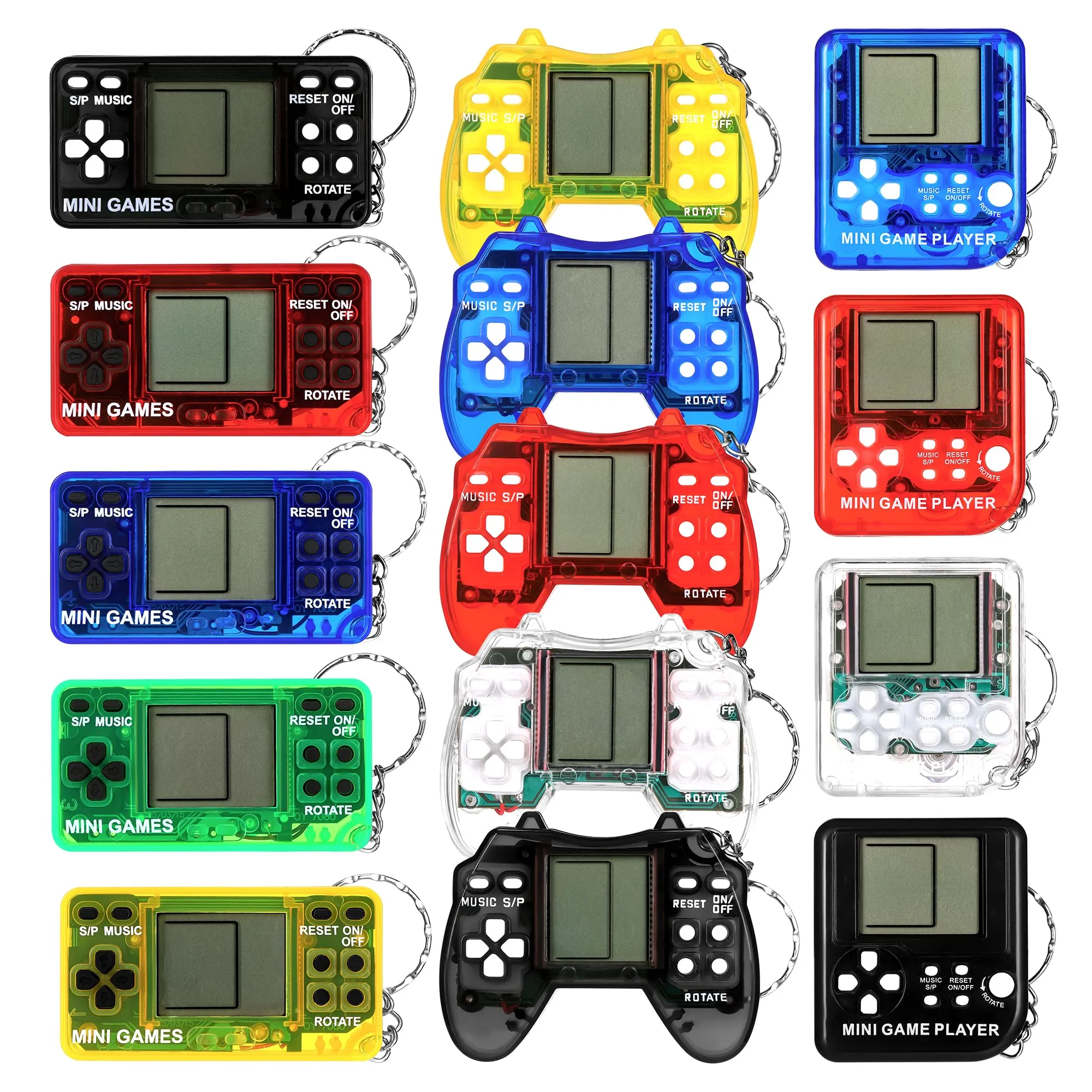 Starvortex 14 Portachiavi Mini Console di Gioco Retrò XC-TG030-11 - immagine 1