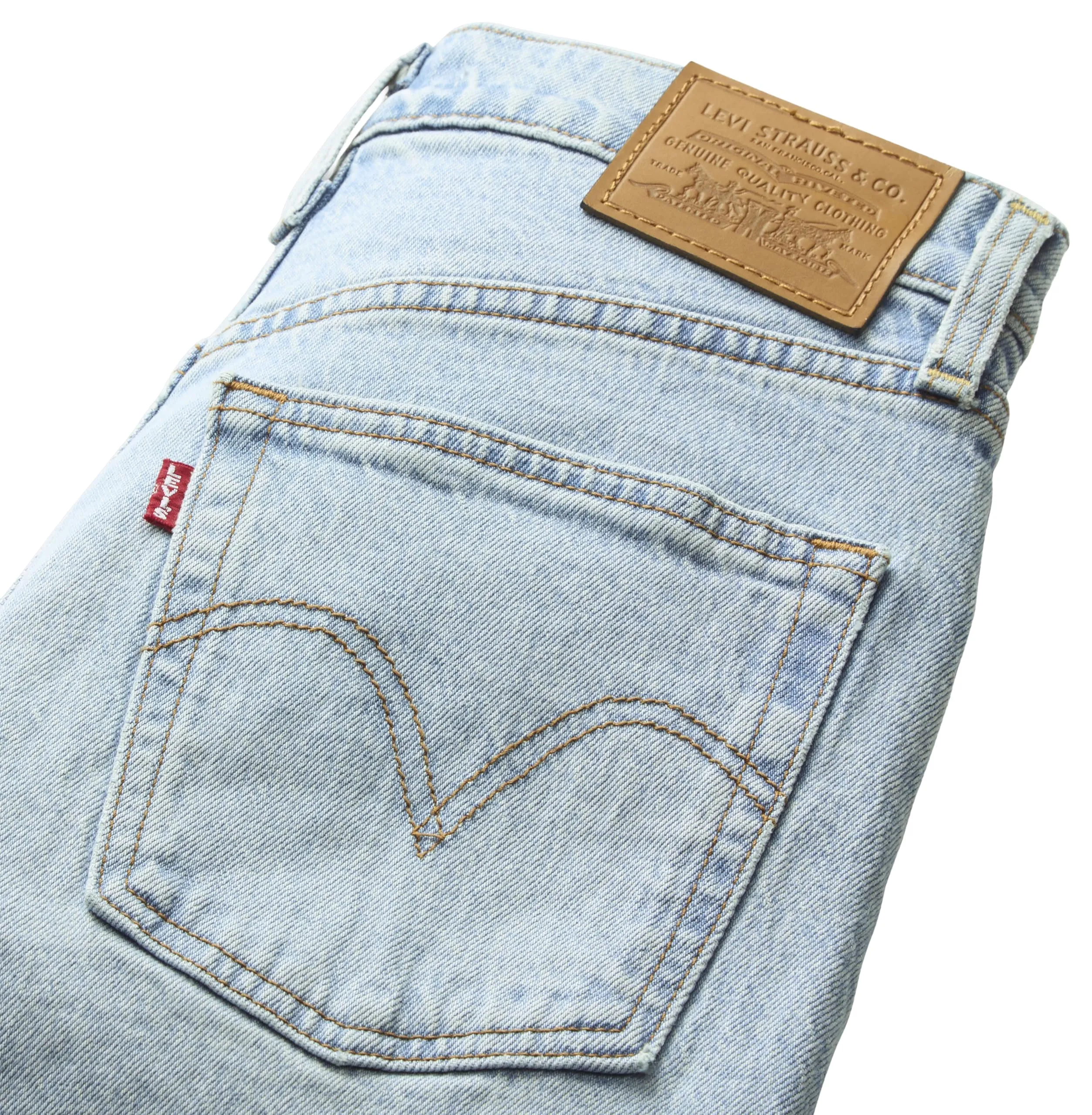 Levi's Ribcage Full Length Blasted Stone Clean Jeans - immagine 8