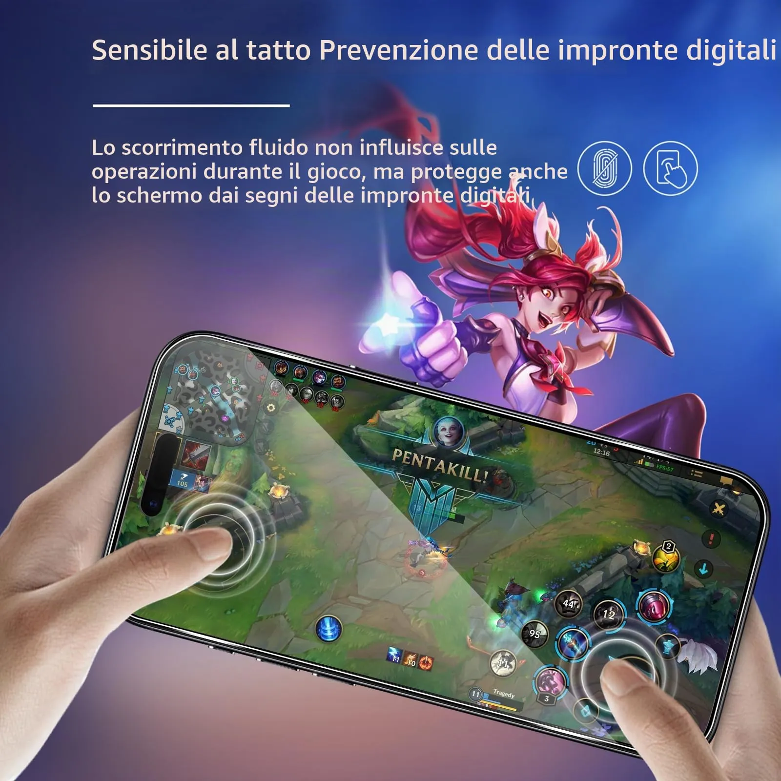 ELYCO Vetro Temperato per iPhone 17 Air, 2+2 Pezzi - immagine 4