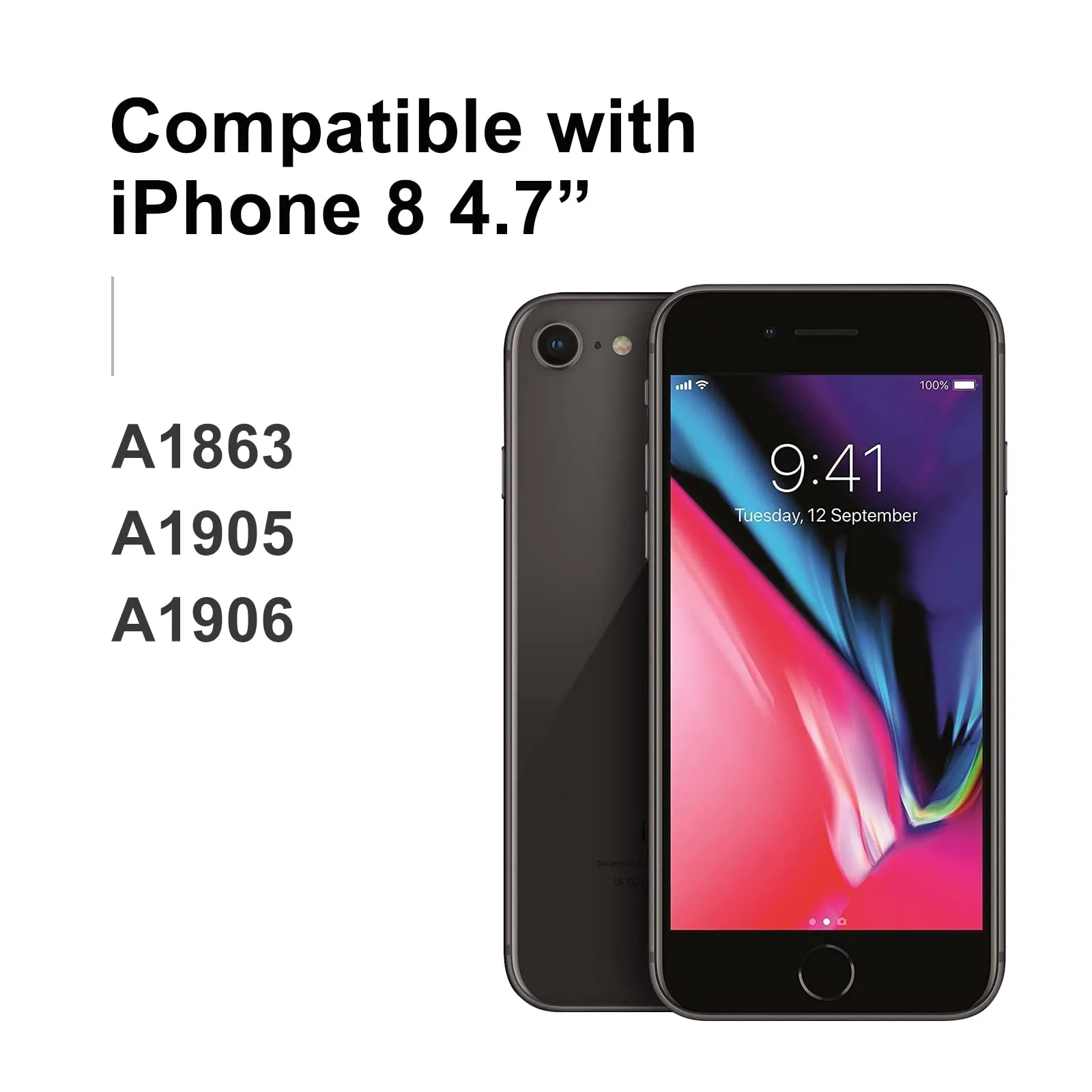 LL TRADER Schermo LCD 4,7'' per iPhone 8 con Kit di Riparazione (Bianco) - immagine 2