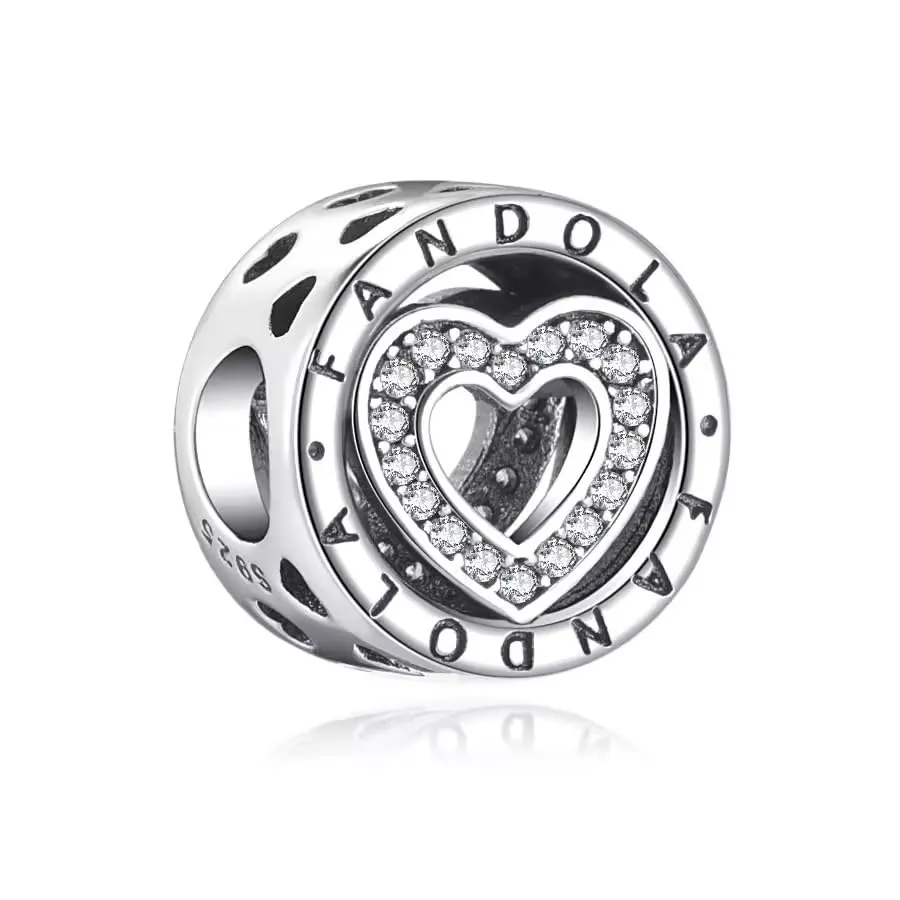 JCaleydo G251 Charm in Argento Sterling 925 Compatibile con Bracciale Pandora - immagine 1