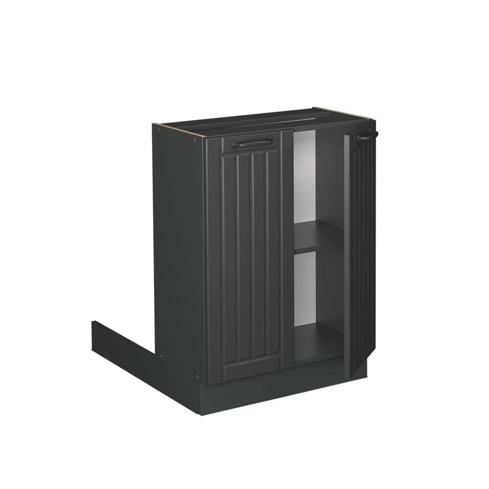 Vicco Isola Cucina Fame-Line, Grigio Scuro, 60 cm - immagine 4