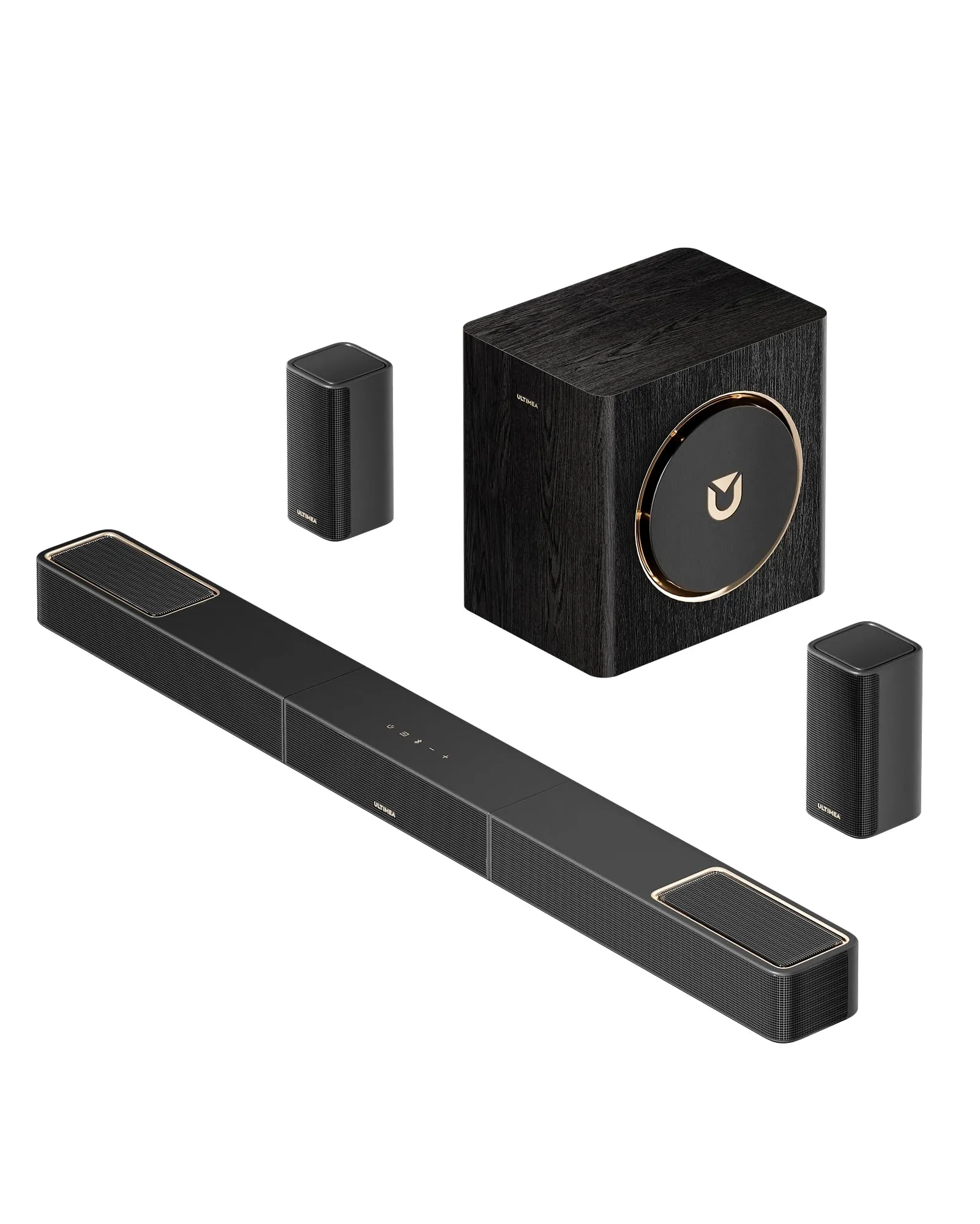 ULTIMEA Skywave X40 Sistema Audio Surround Wireless 5.1.2, Soundbar 530W con Dolby Atmos, Subwoofer Wireless, Amplificatore GaN, Pass-through HDR 4K, HDMI eARC, Bluetooth 5.4 - immagine 1