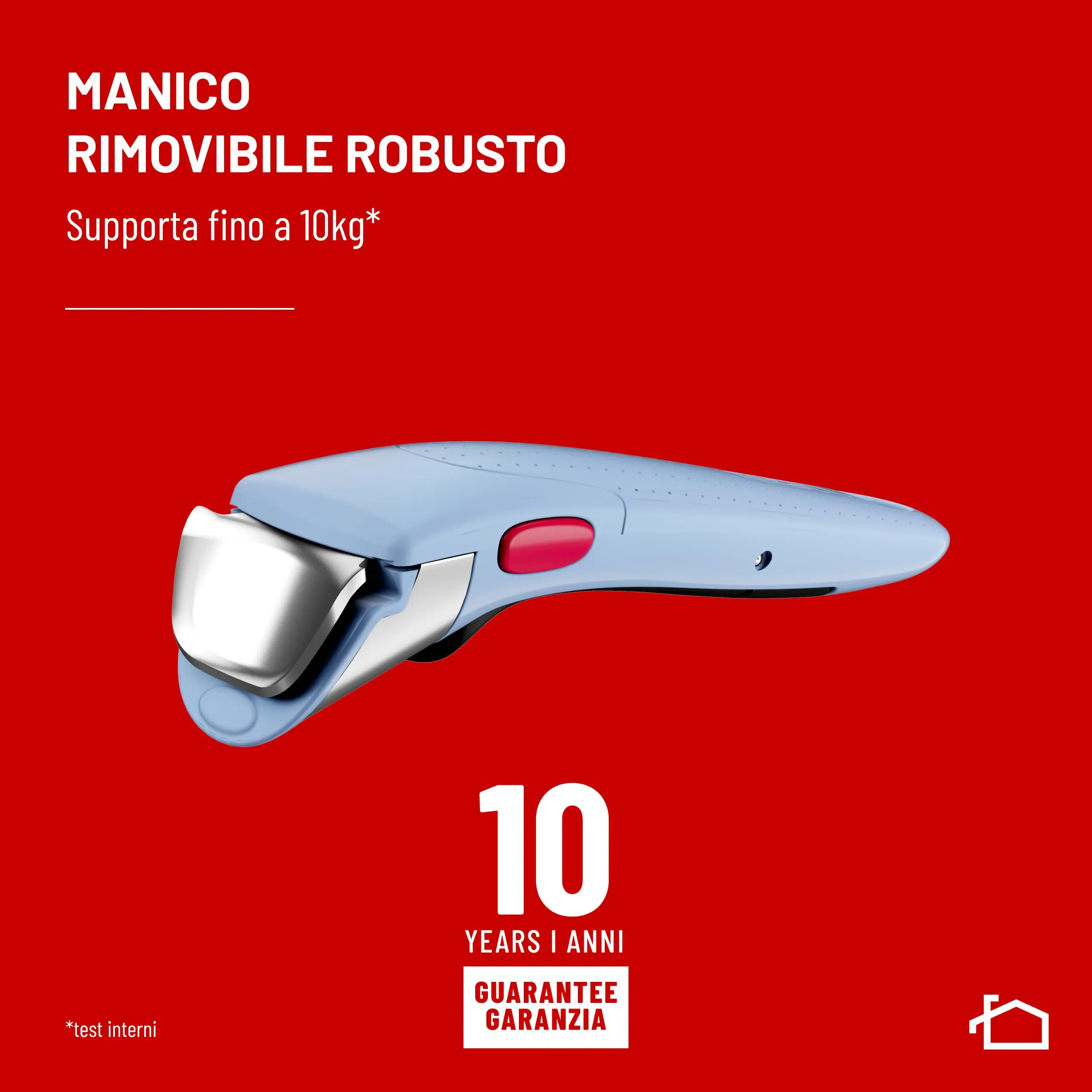 Lagostina Ingenio Pastel Set Padelle Antiaderenti 4 Pezzi, Color Brezza - immagine 5
