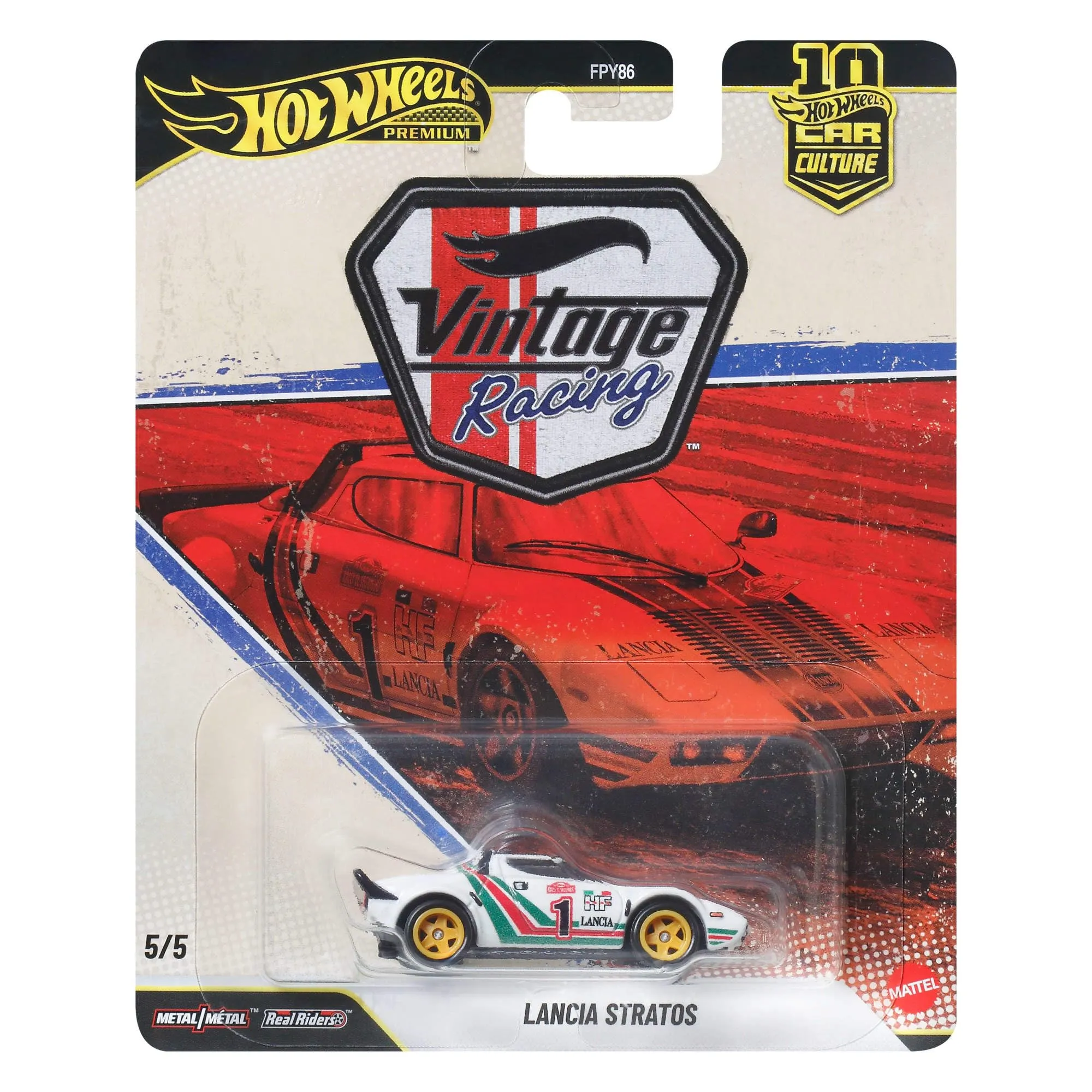 Hot Wheels Premium Car Culture Lancia Stratos 1:64 - immagine 1