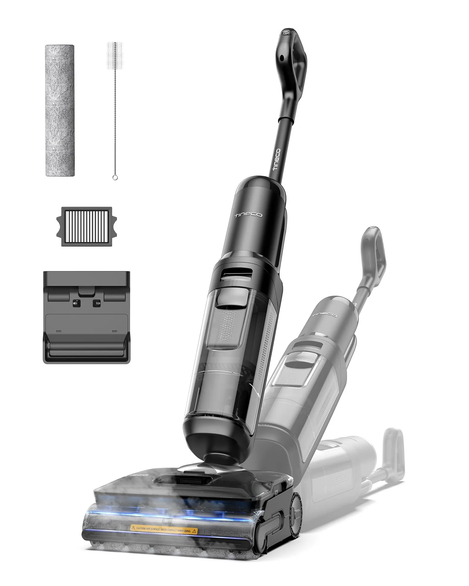 Tineco Floor ONE S7 Stretch Steam Lavapavimenti a Vapore Senza Fili - immagine 1