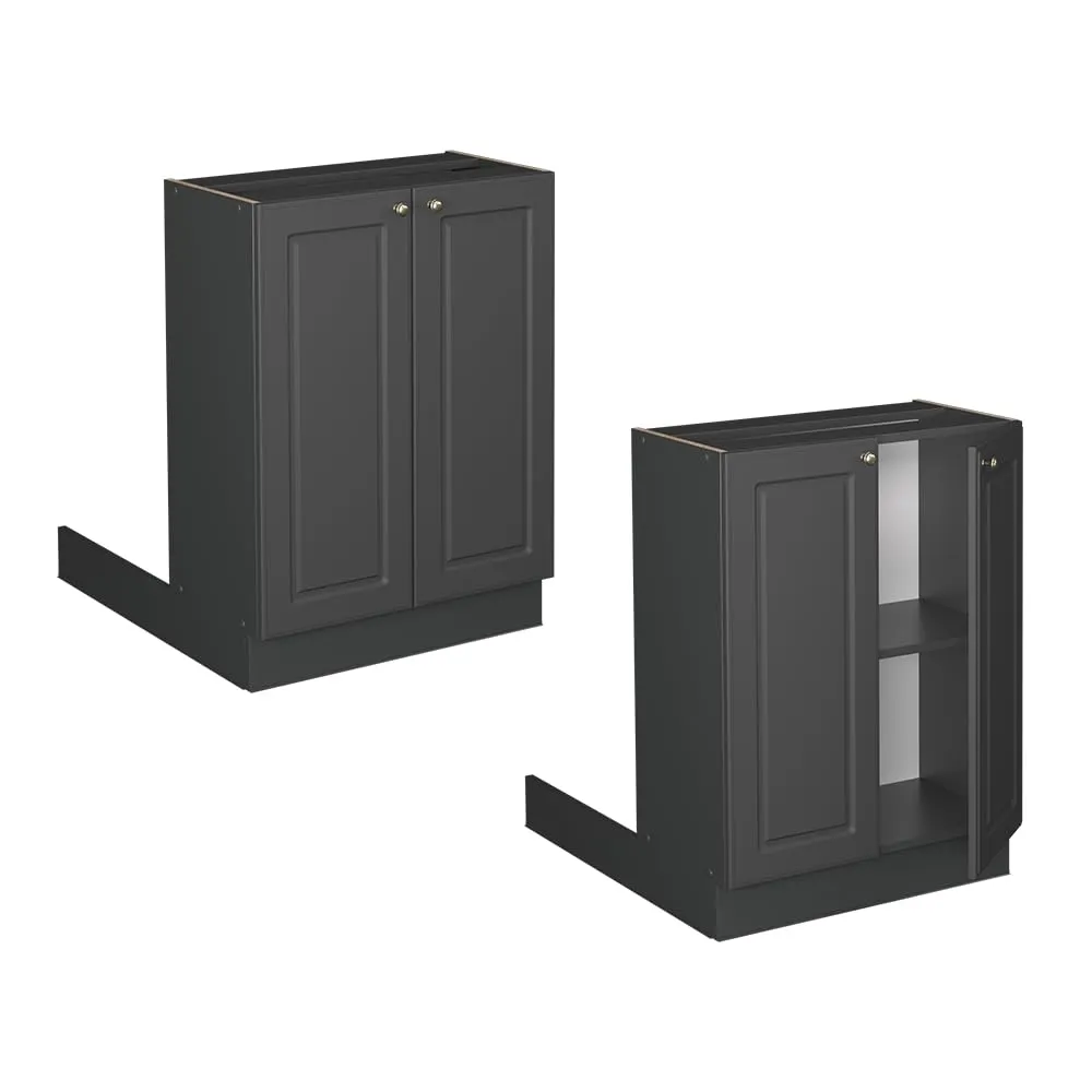 Vicco Isola Cucina Fame-Line, Antracite-Oro Rustico, 60 cm - immagine 5