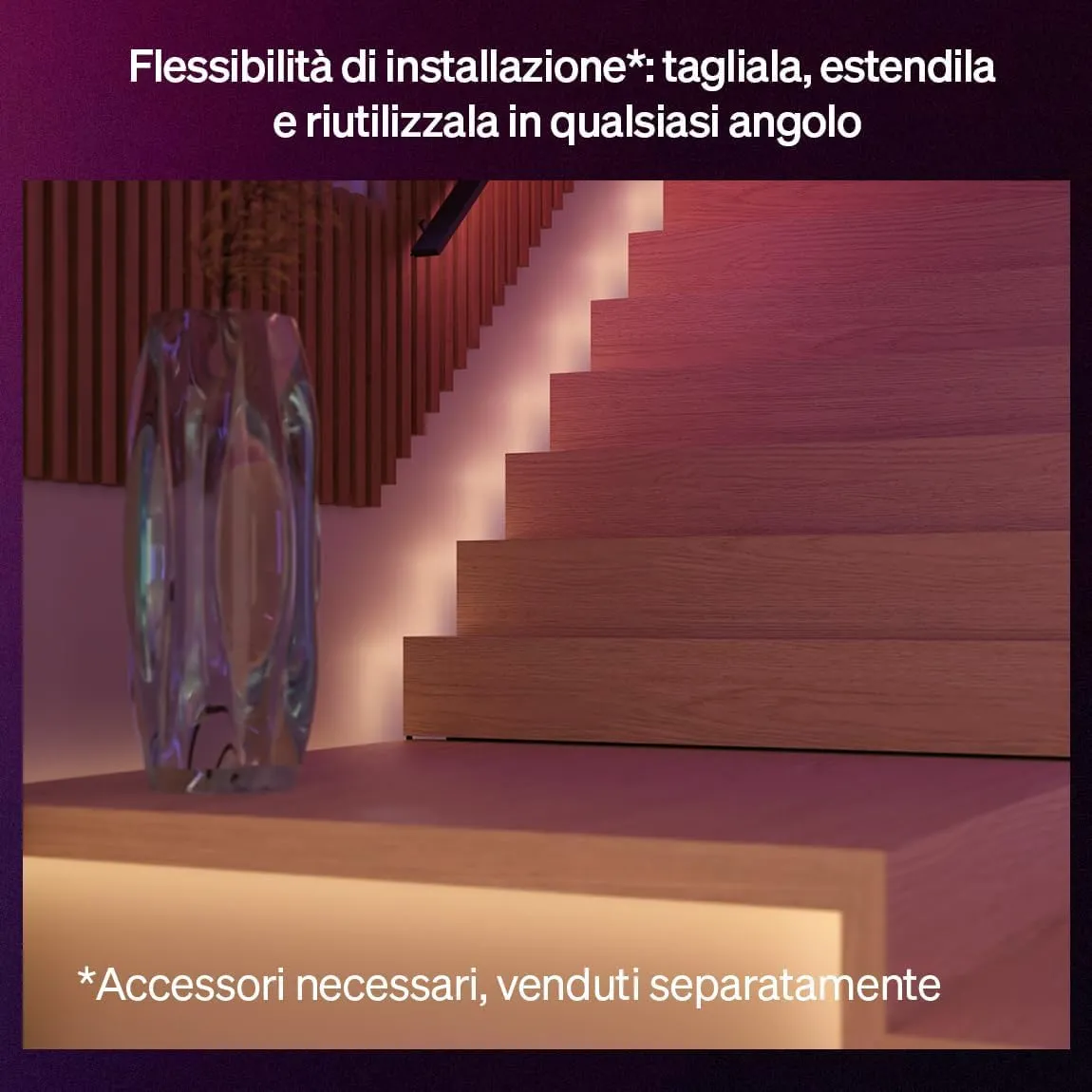 Philips Hue Flux Strisce LED smart per interni, 5m - immagine 4