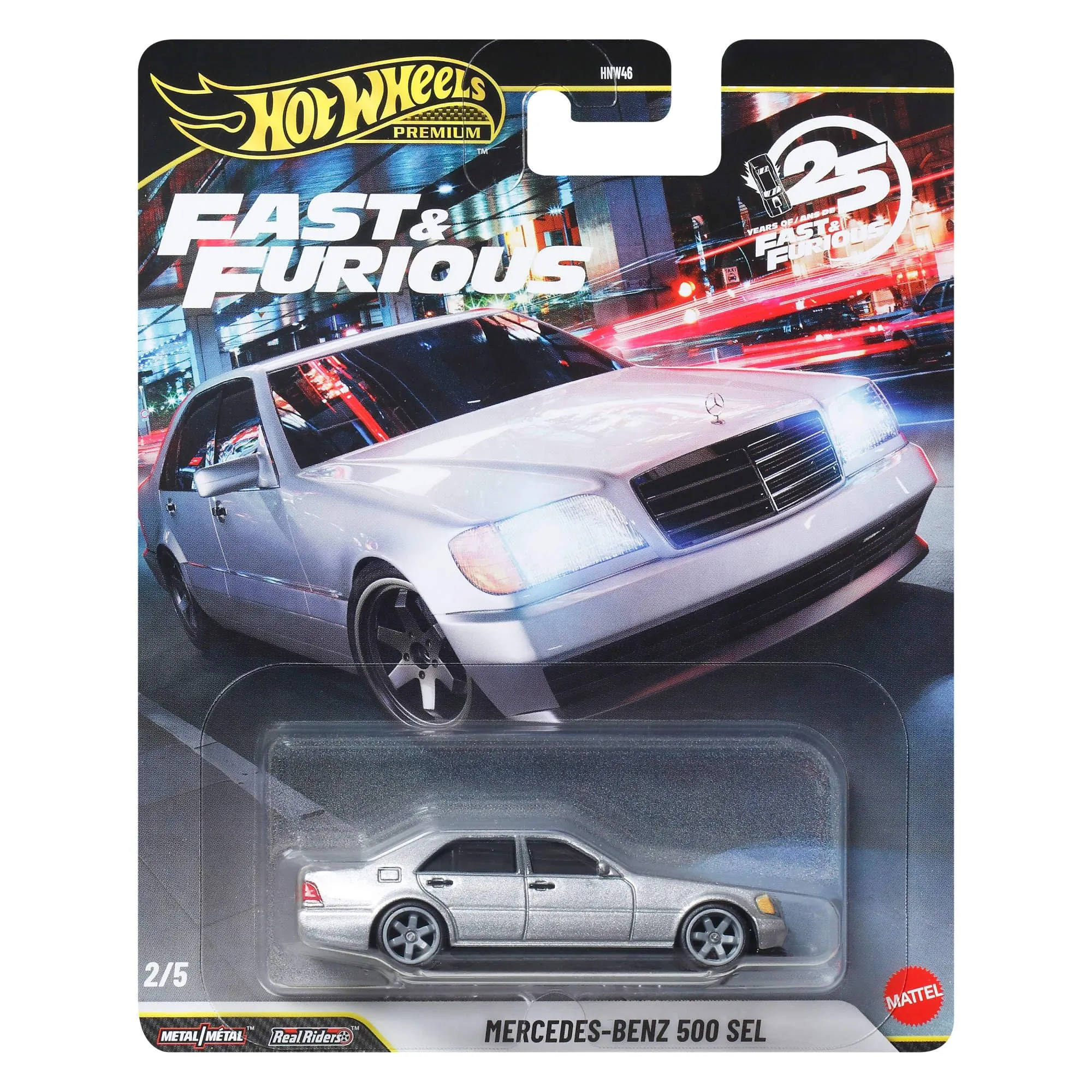 Hot Wheels Premium Fast & Furious Mercedes-Benz 500 SEL - immagine 6