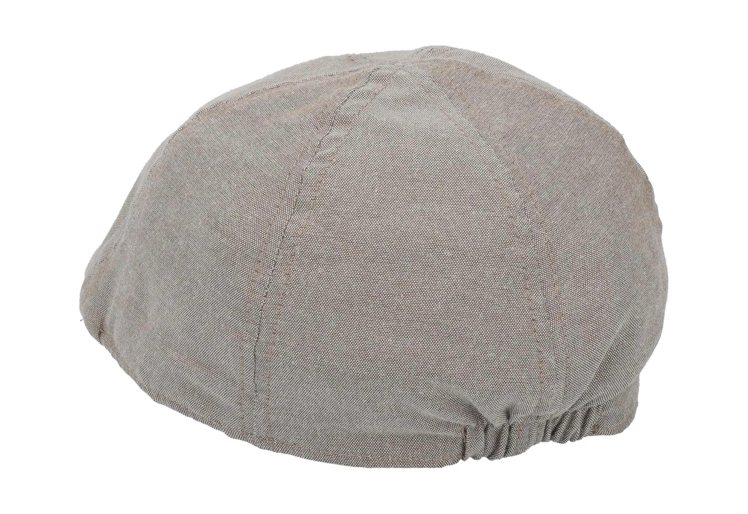 Riki Browns Coppola Estiva Uomo in Cotone Leggero Taupe - immagine 4