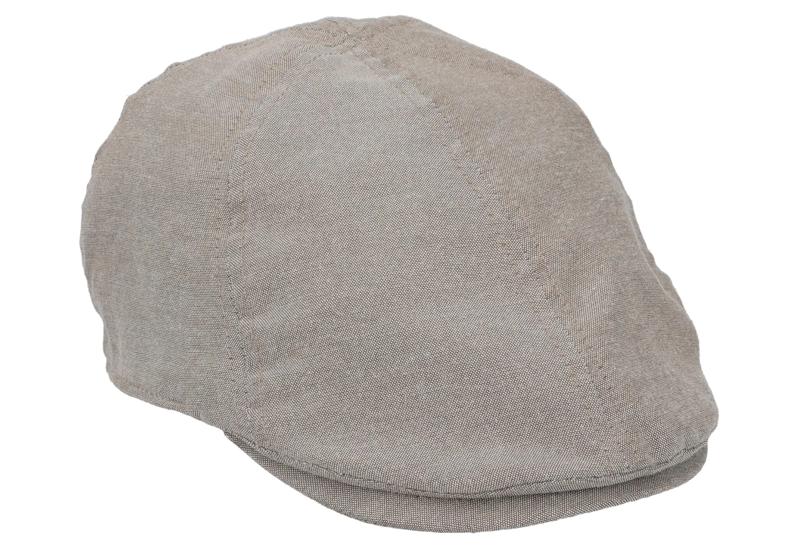 Riki Browns Coppola Estiva Uomo in Cotone Leggero Taupe - immagine 1